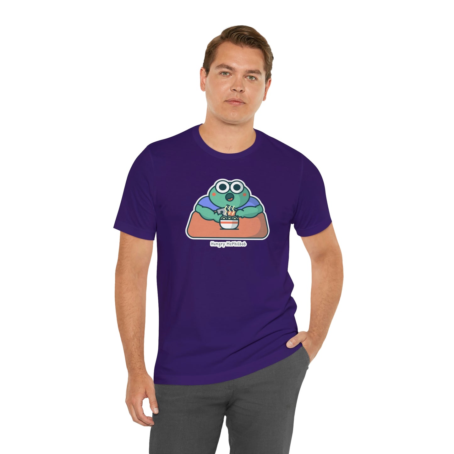 Hungry McPhilbob Unisex Jersey Short Sleeve Tee