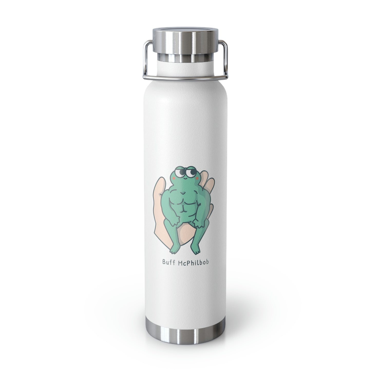 Buff McPhilbob Copper Vacuum Insulated Bottle, 22oz