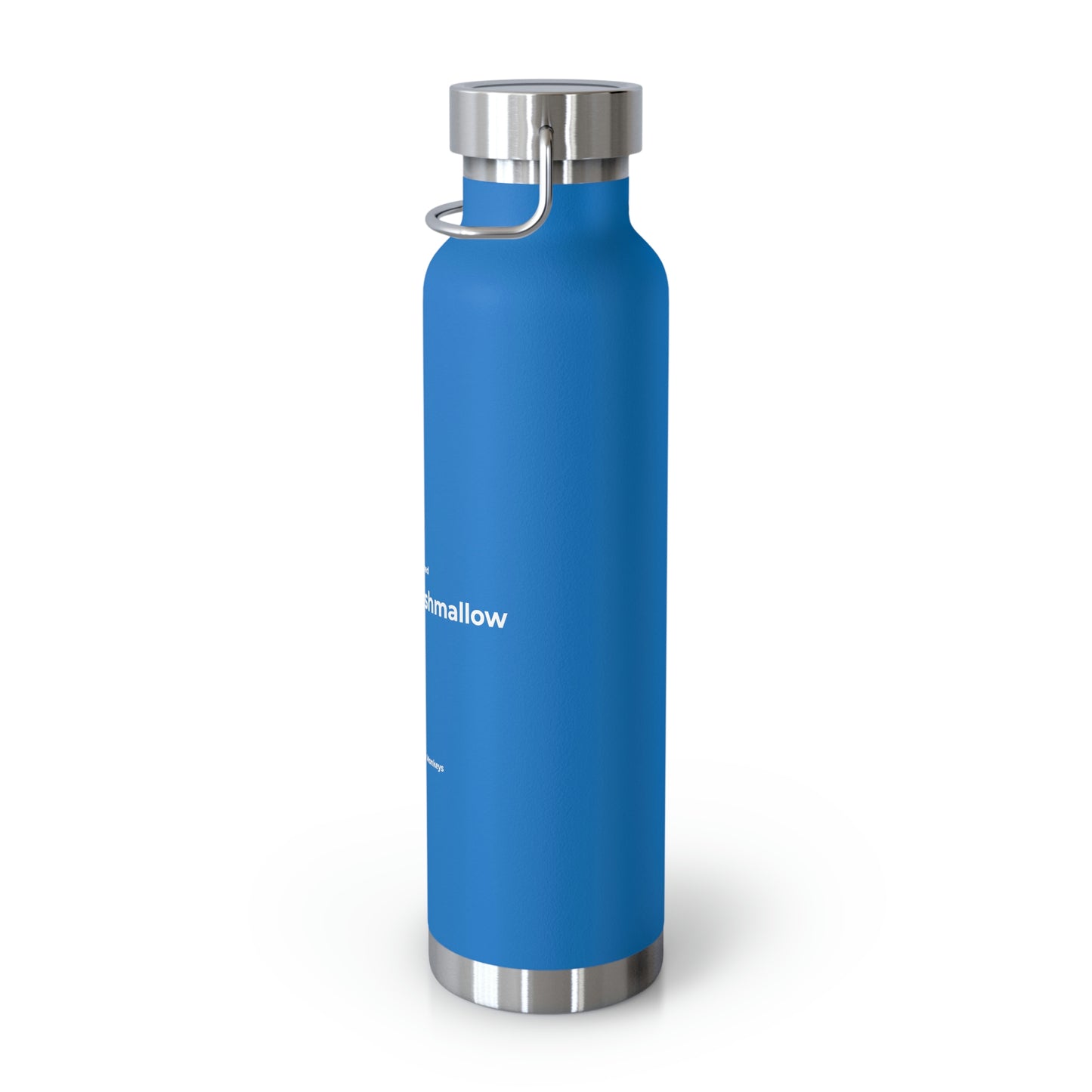 We've Reached the Pink Marshmallow Copper Vacuum Insulated Bottle, 22oz