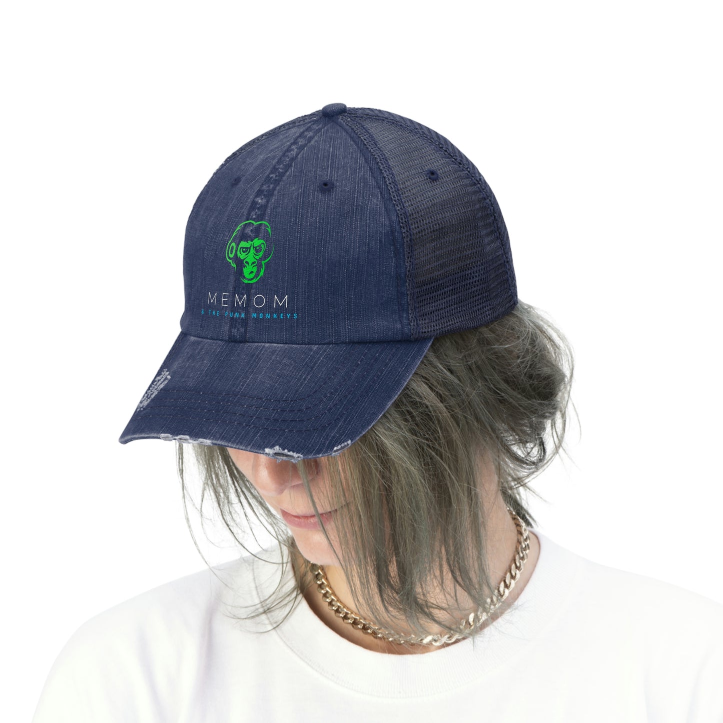 Memom & The Punk Monkeys Unisex Trucker Hat
