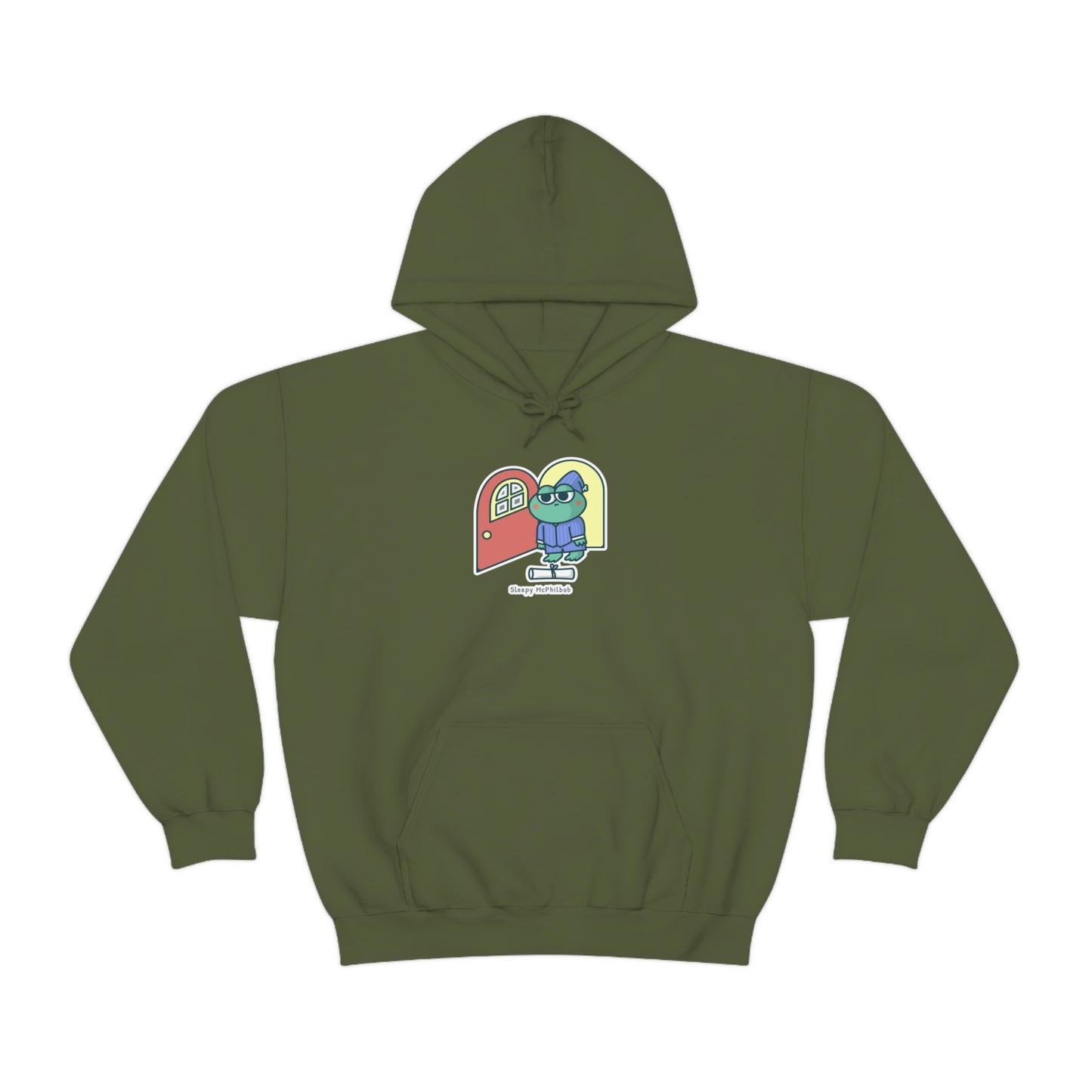 Sleepy McPhilbob Unisex Heavy Blend™ Hooded Sweatshirt