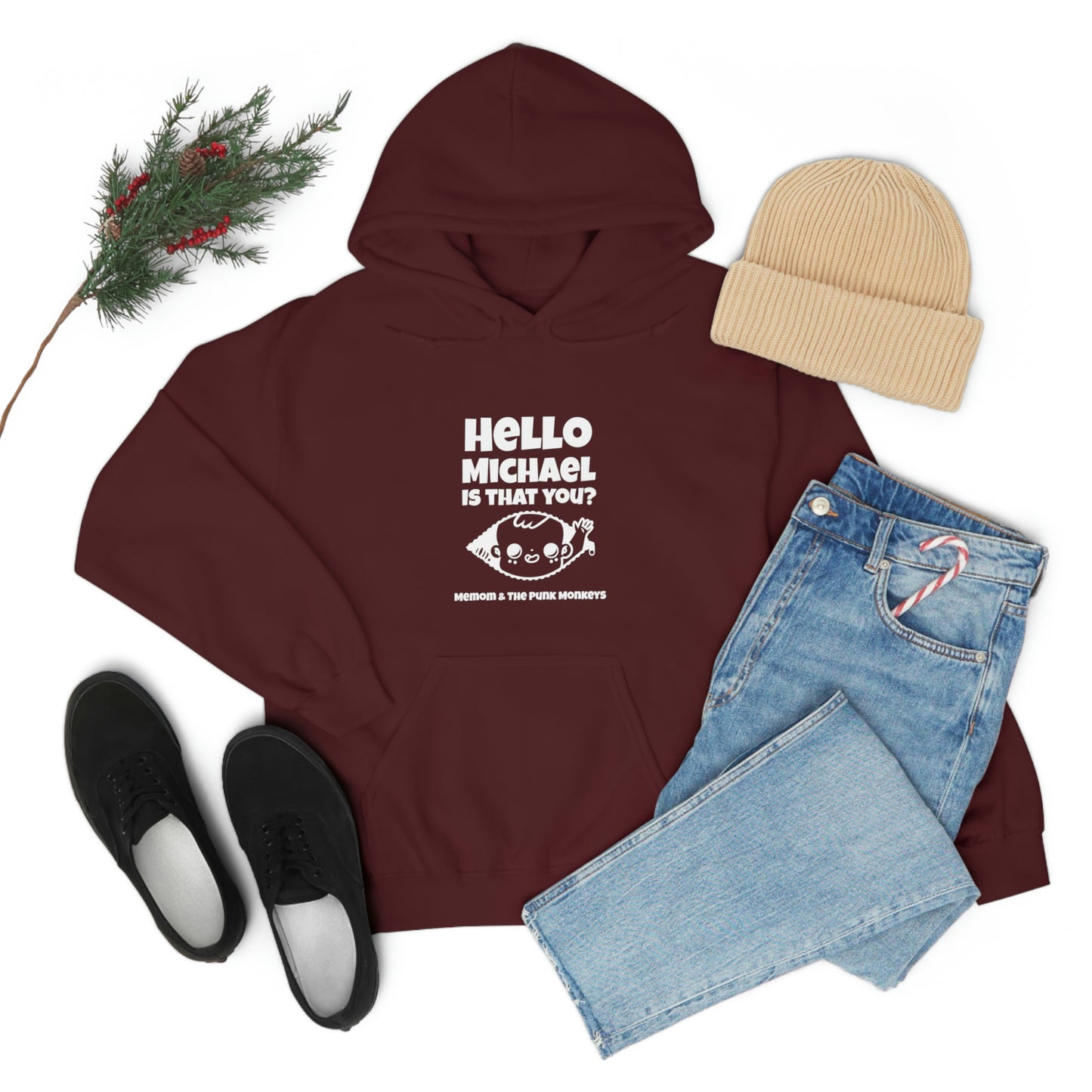 Hello Michael Is That You? Unisex Heavy Blend™ Hooded Sweatshirt