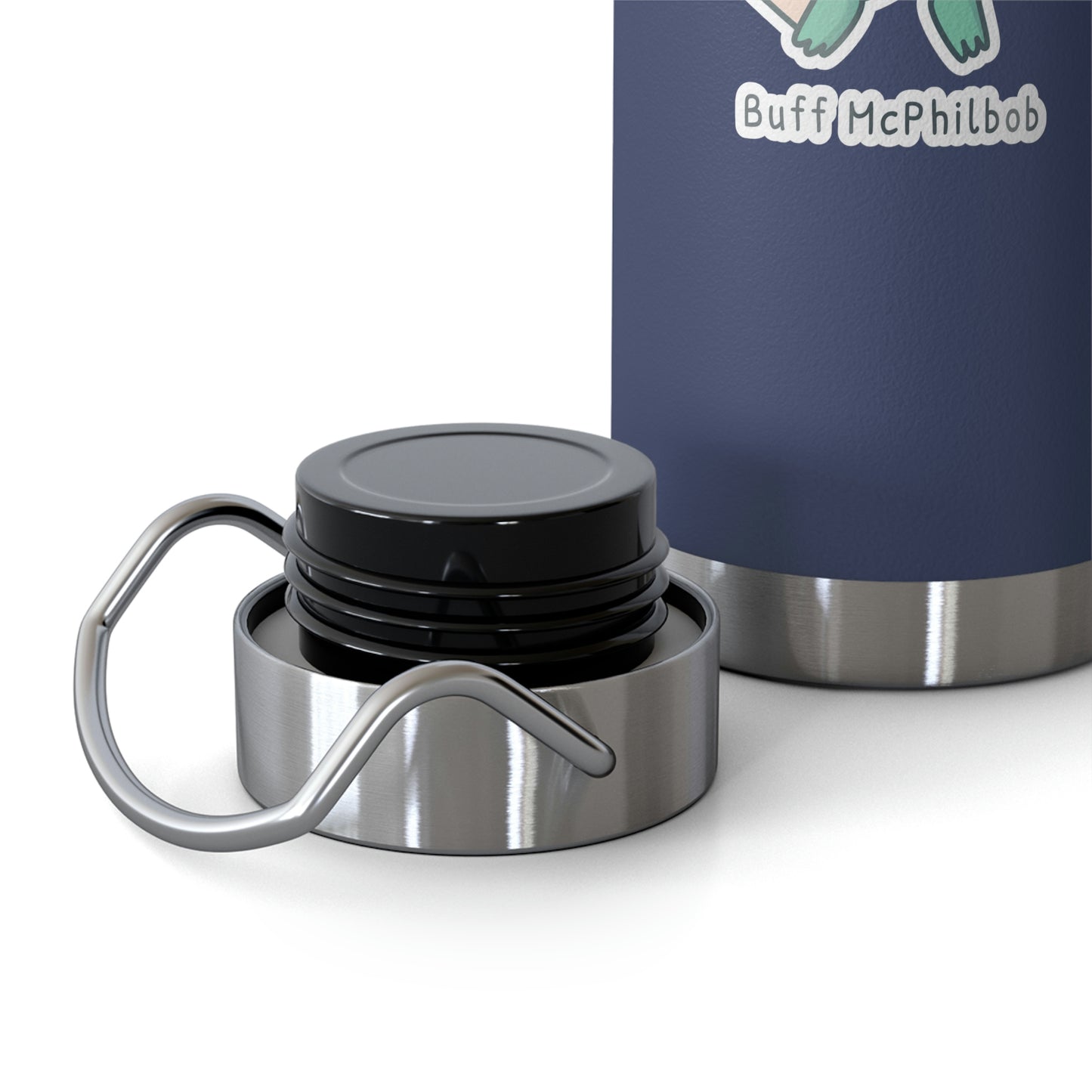 Buff McPhilbob Copper Vacuum Insulated Bottle, 22oz