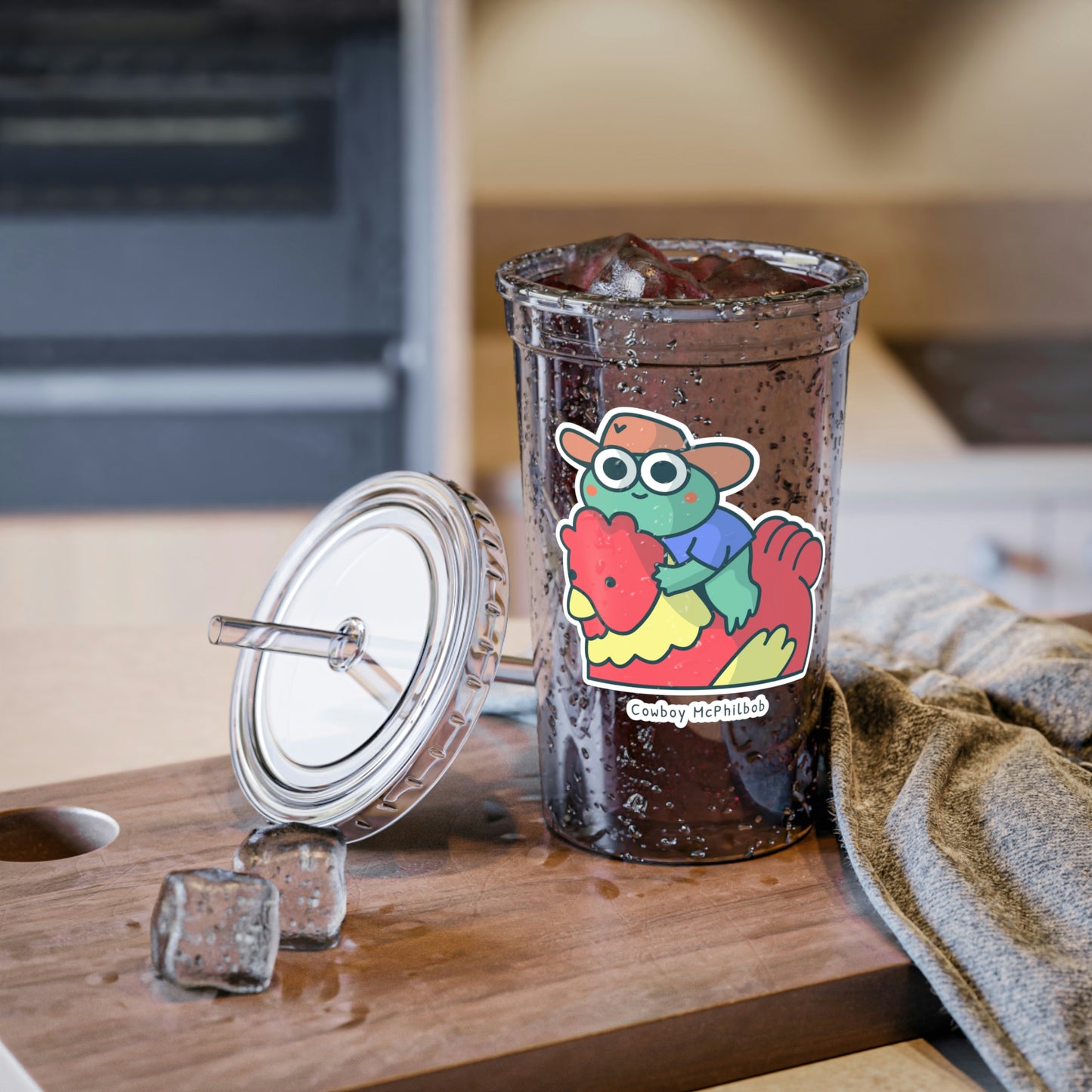 Cowboy McPhilbob Suave Acrylic Cup