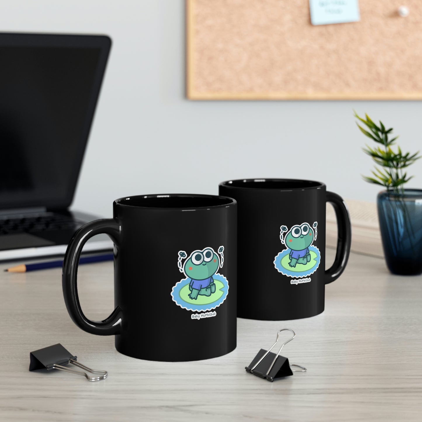 Baby McPhilbob 11oz Black Mug