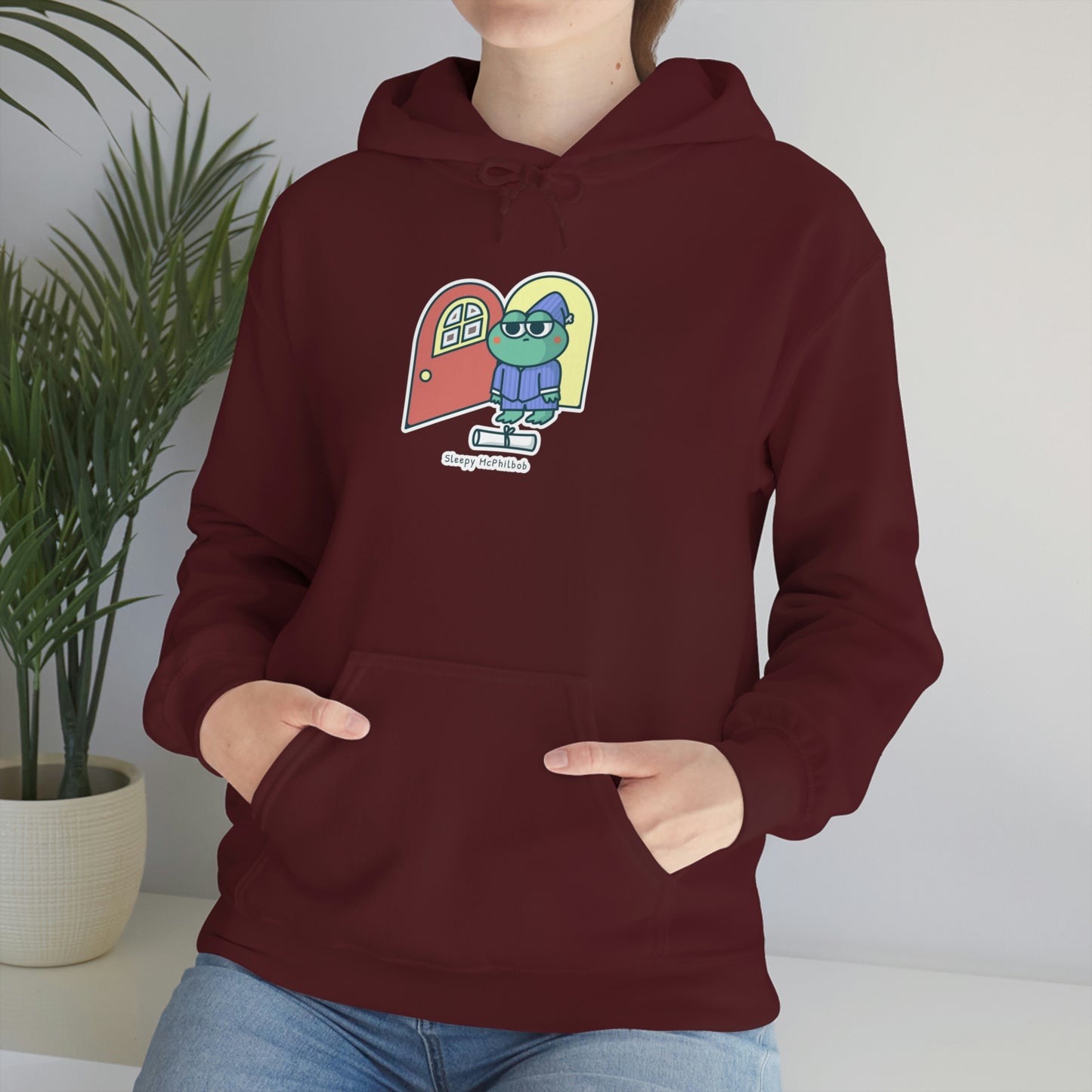 Sleepy McPhilbob Unisex Heavy Blend™ Hooded Sweatshirt