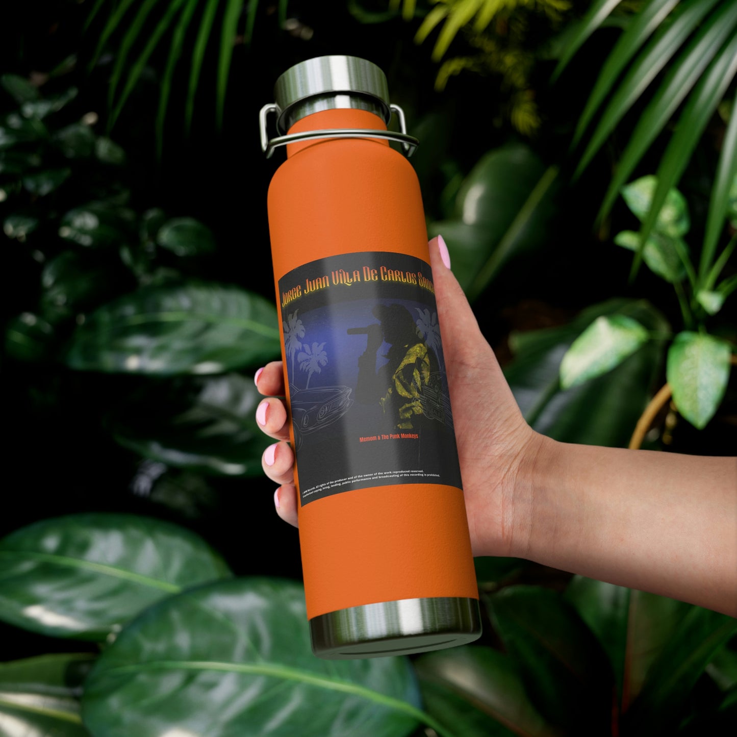 Jorge Juan Villa De Carlos Sanchez 22oz Vacuum Insulated Bottle
