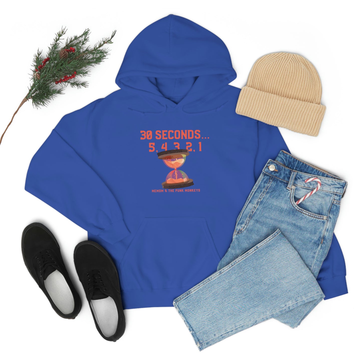 30 Seconds...5,4,3,2,1 Unisex Heavy Blend™ Hooded Sweatshirt