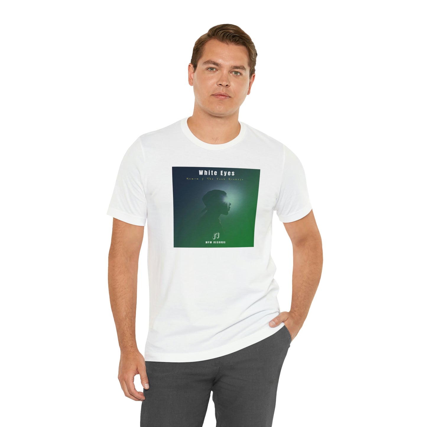 White Eyes Unisex Jersey Short Sleeve Tee