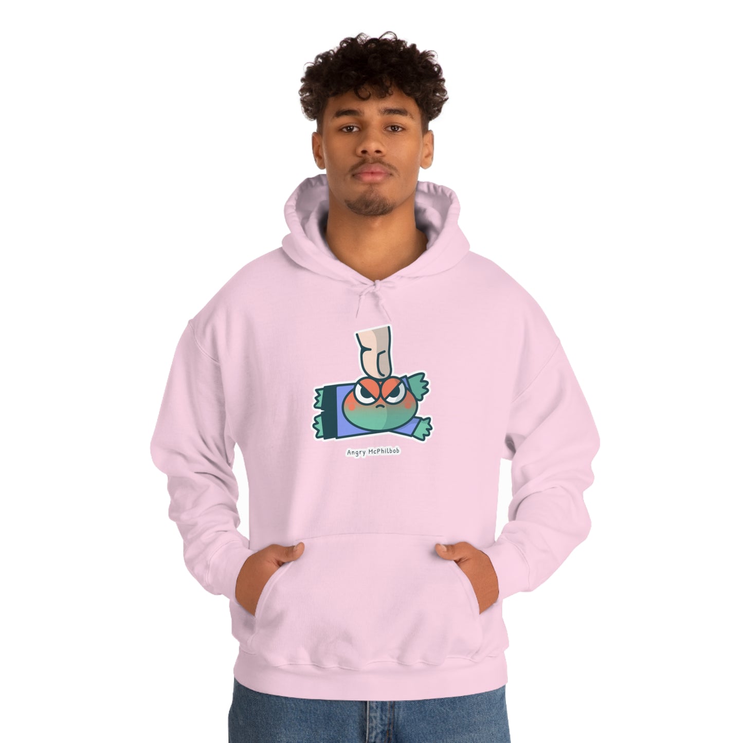 Angry McPhilbob Unisex Heavy Blend™ Hooded Sweatshirt