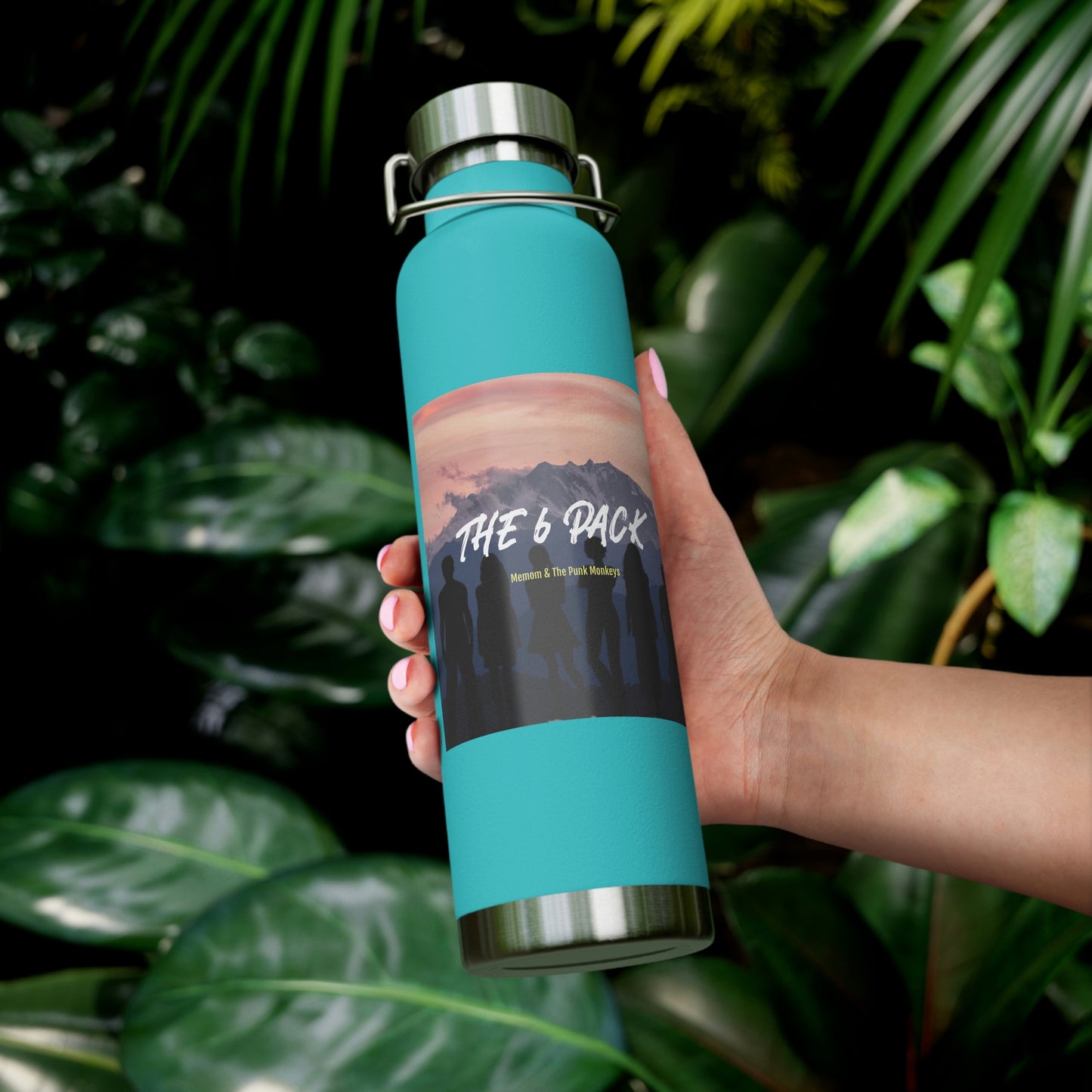 The 6 Pack Copper Vacuum Insulated Bottle, 22oz