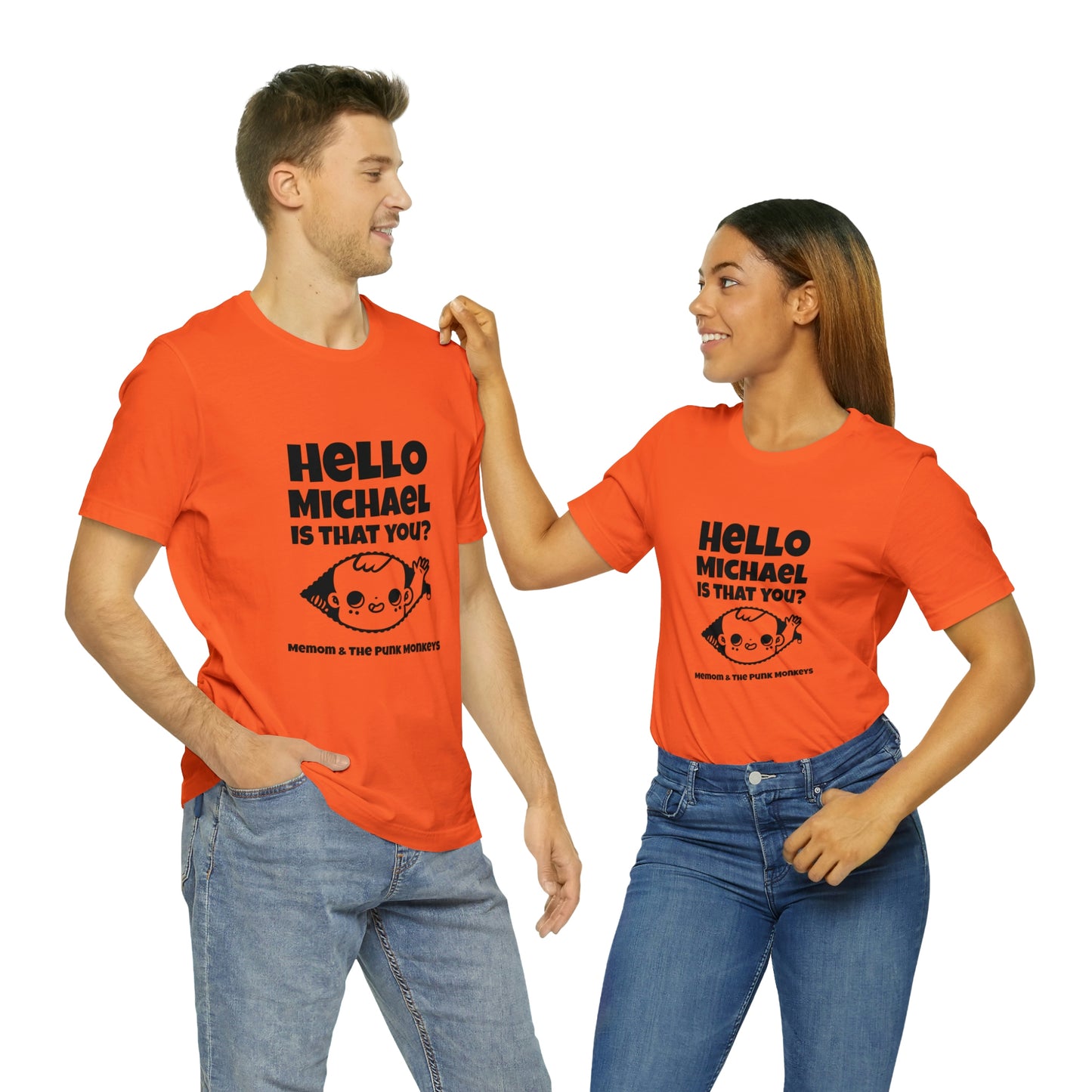 Hello Michael is that you? Unisex Jersey Short Sleeve Tee