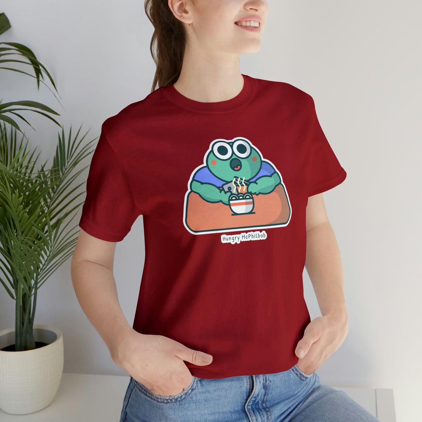 Hungry McPhilbob Unisex Jersey Short Sleeve Tee