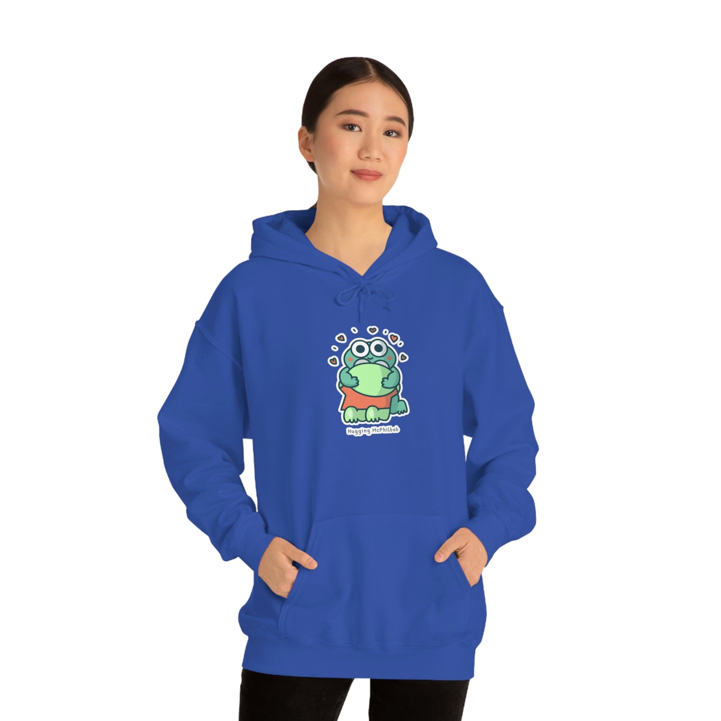 Hugging McPhilbob Unisex Heavy Blend™ Hooded Sweatshirt