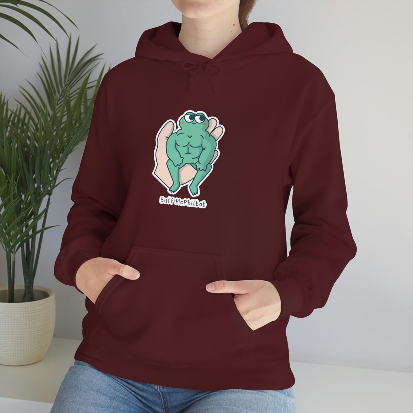 Buff McPhilbob Unisex Heavy Blend™ Hooded Sweatshirt
