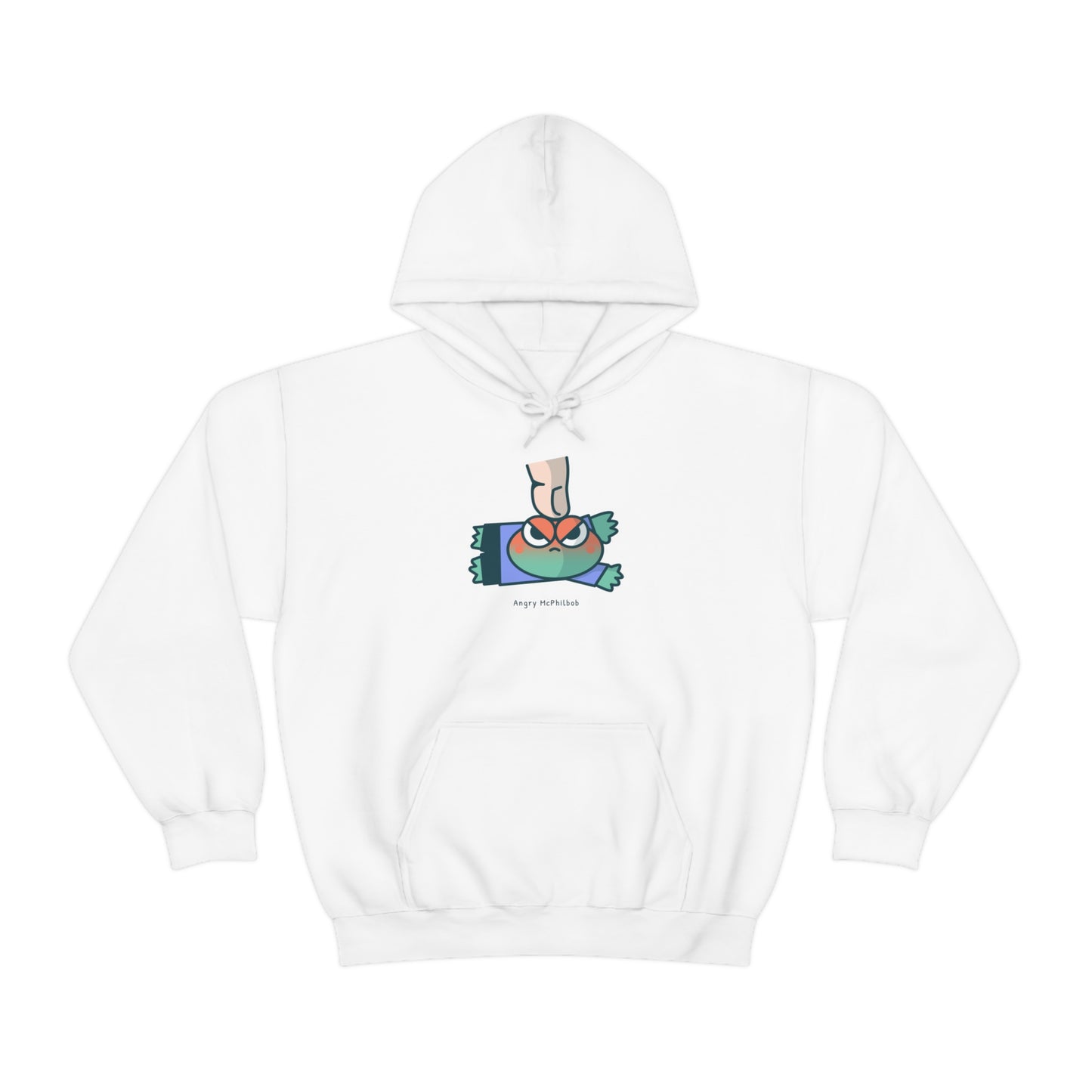 Angry McPhilbob Unisex Heavy Blend™ Hooded Sweatshirt
