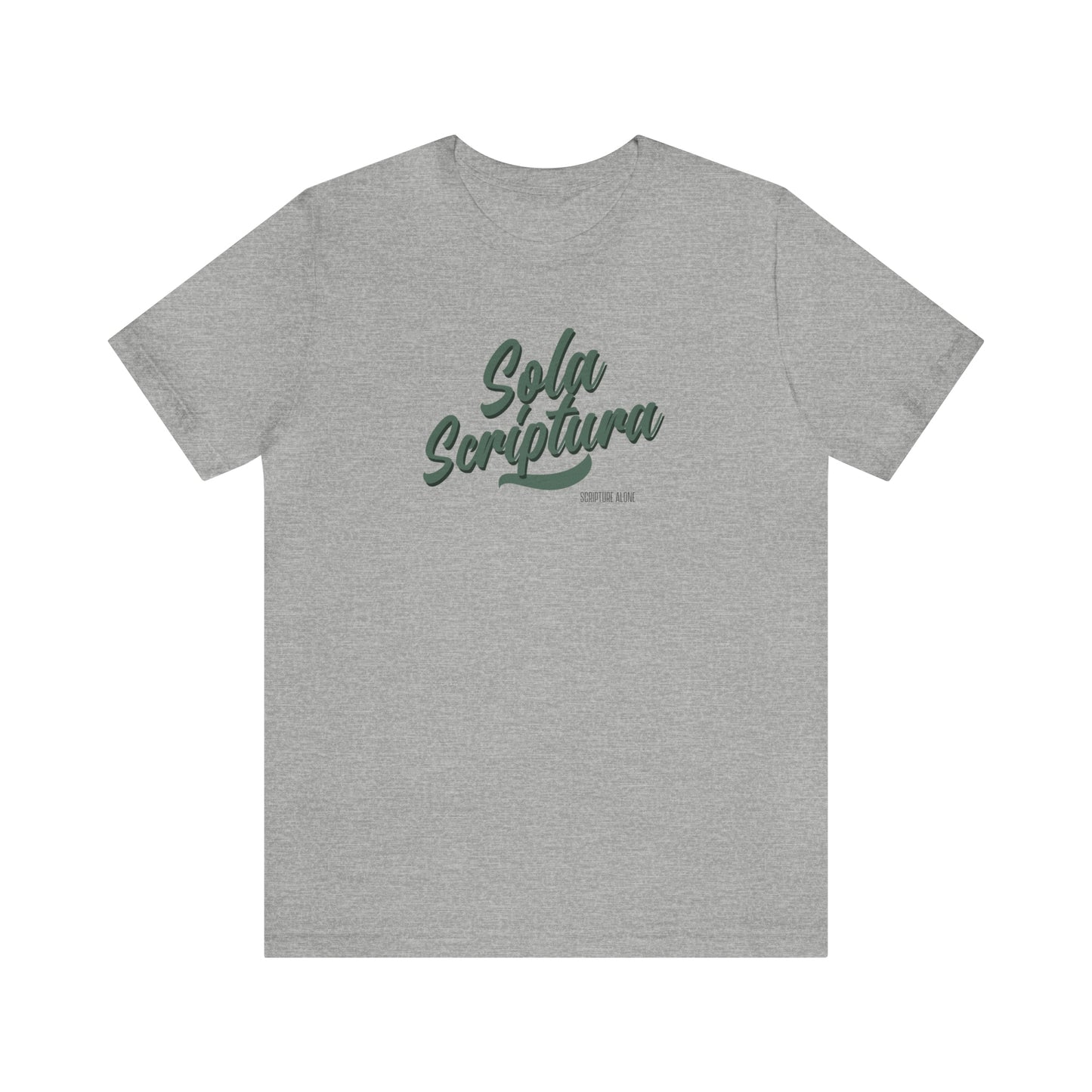 Sola Scriptura Unisex Jersey Short Sleeve Tee