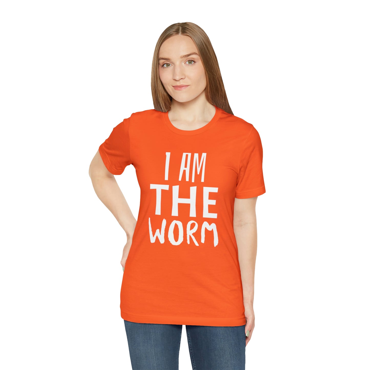 I Am The Worm Unisex Jersey Short Sleeve Tee