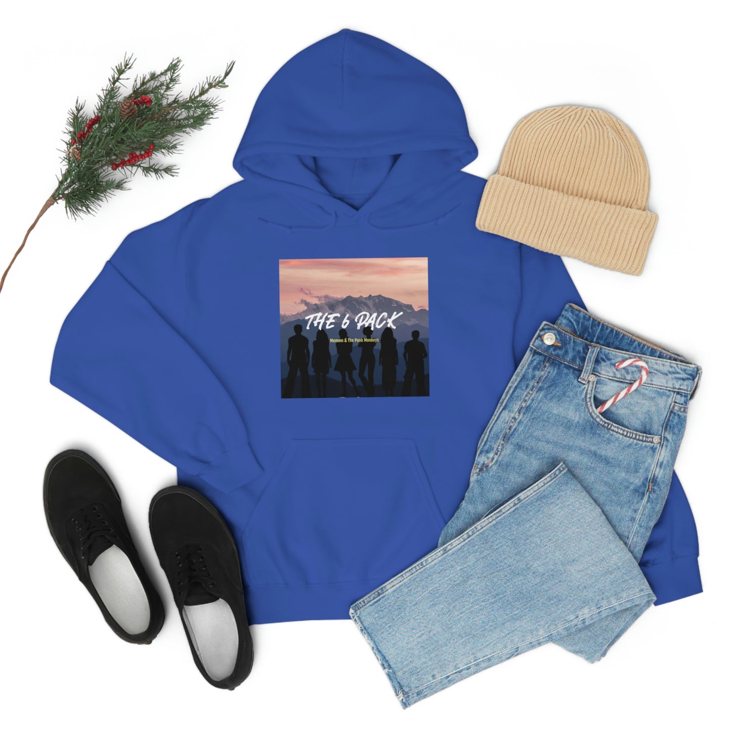 The 6 Pack Unisex Heavy Blend™ Hooded Sweatshirt