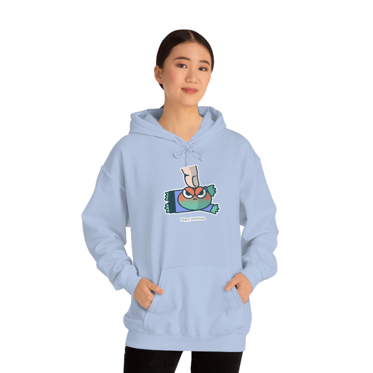 Angry McPhilbob Unisex Heavy Blend™ Hooded Sweatshirt