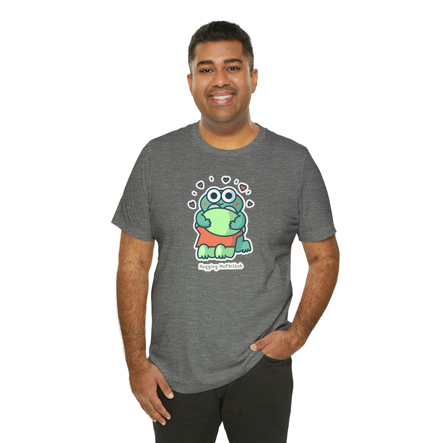 Hugging McPhilbob Unisex Jersey Short Sleeve Tee