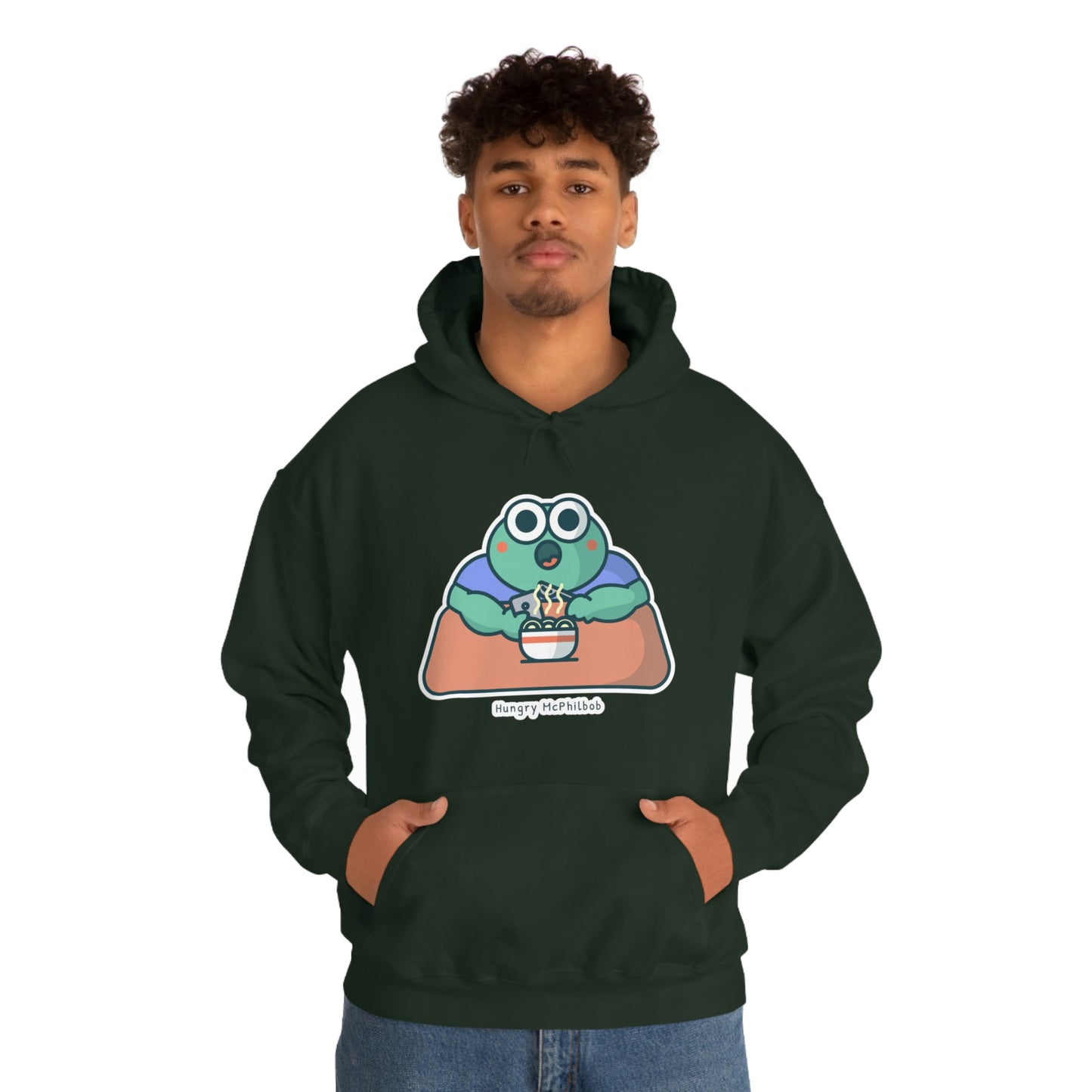 Hungry McPhilbob Unisex Heavy Blend™ Hooded Sweatshirt