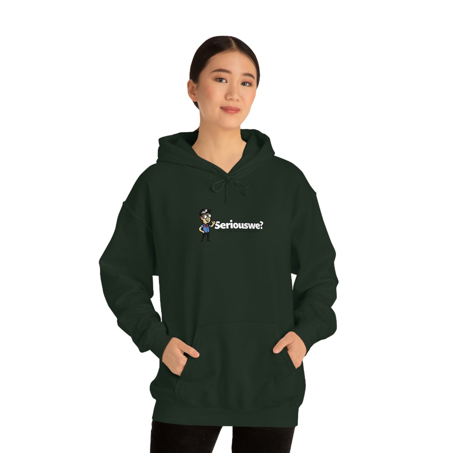 Seriouswe? Unisex Heavy Blend™ Hooded Sweatshirt