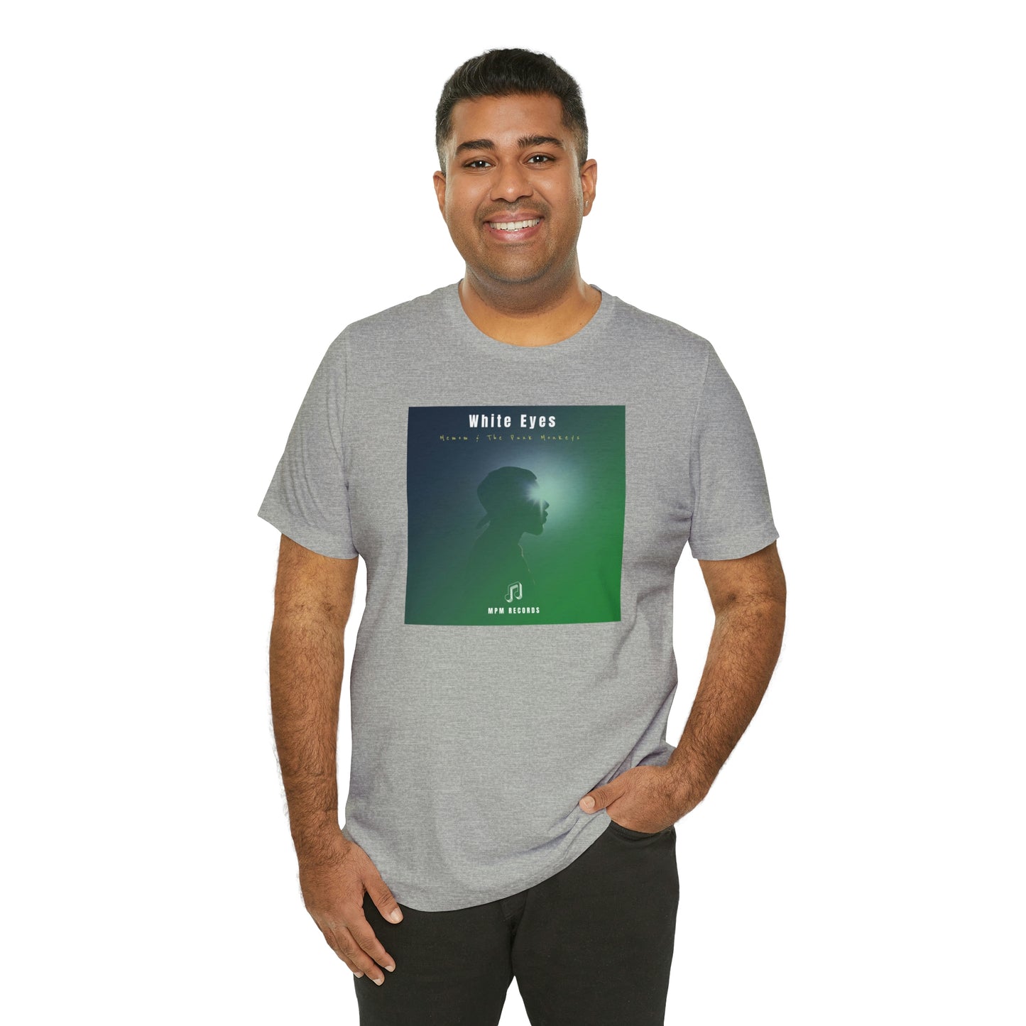 White Eyes Unisex Jersey Short Sleeve Tee