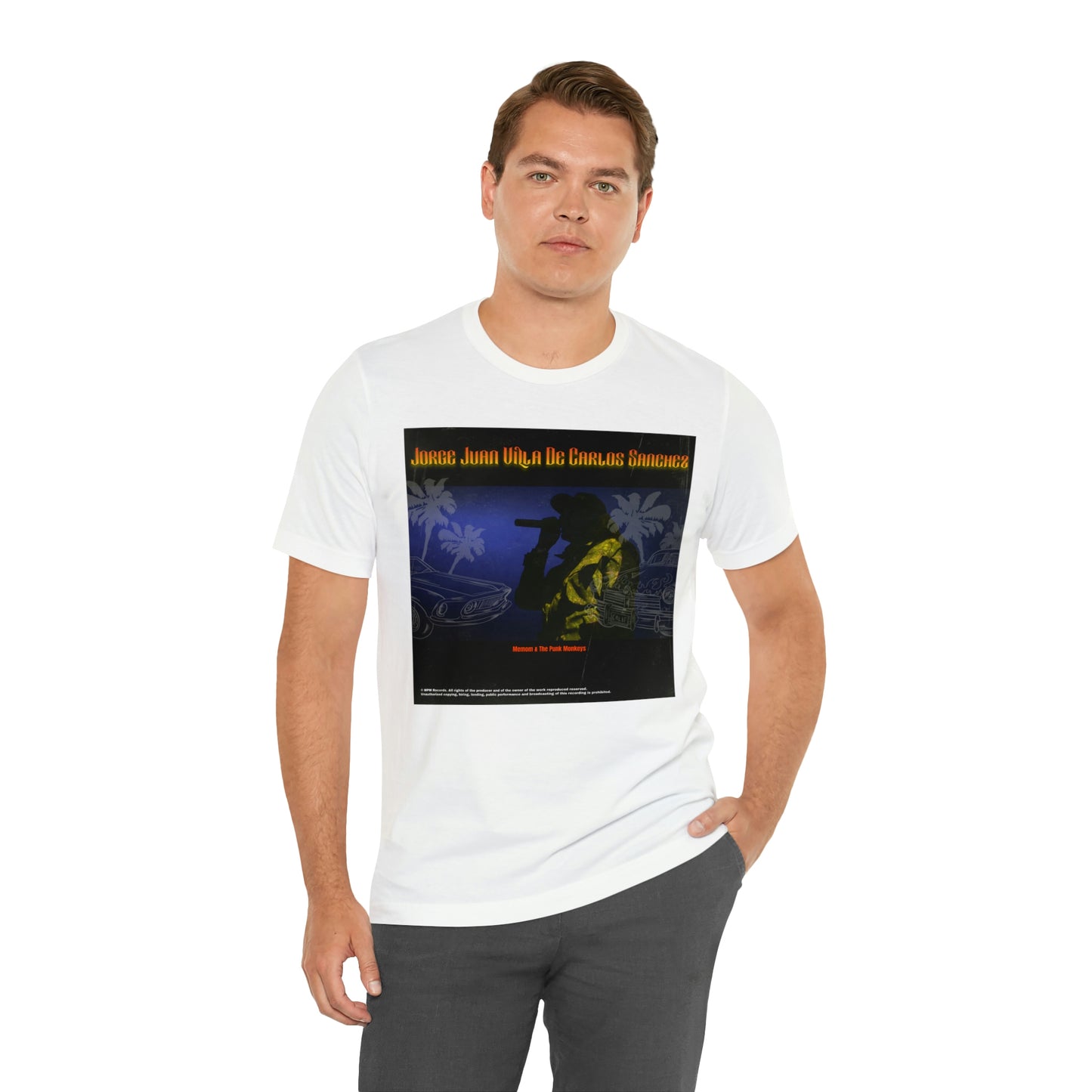 Jorge Juan Villa De Carlos Sanchez Unisex Jersey Short Sleeve Tee