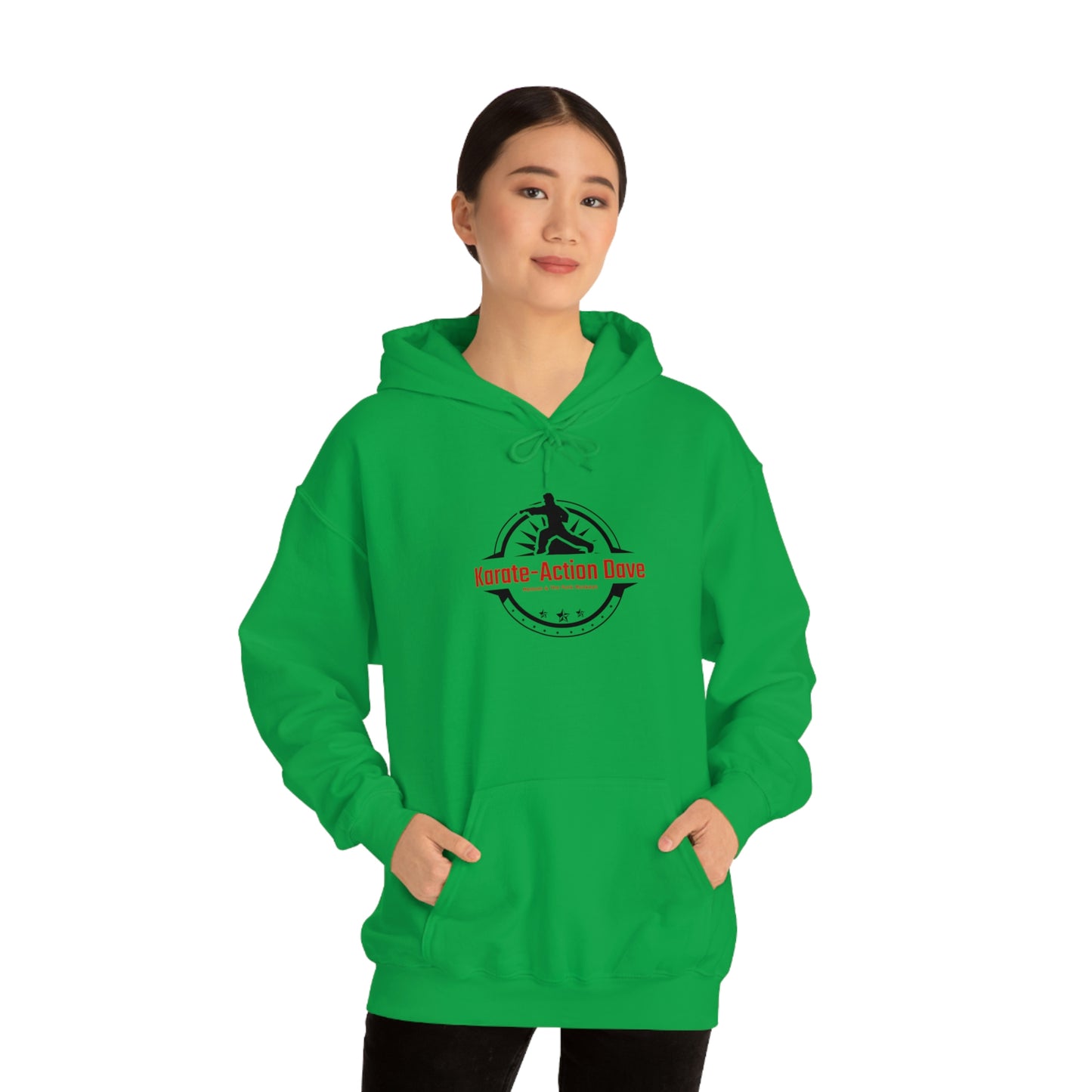 Karate Action Dave Unisex Heavy Blend™ Hooded Sweatshirt