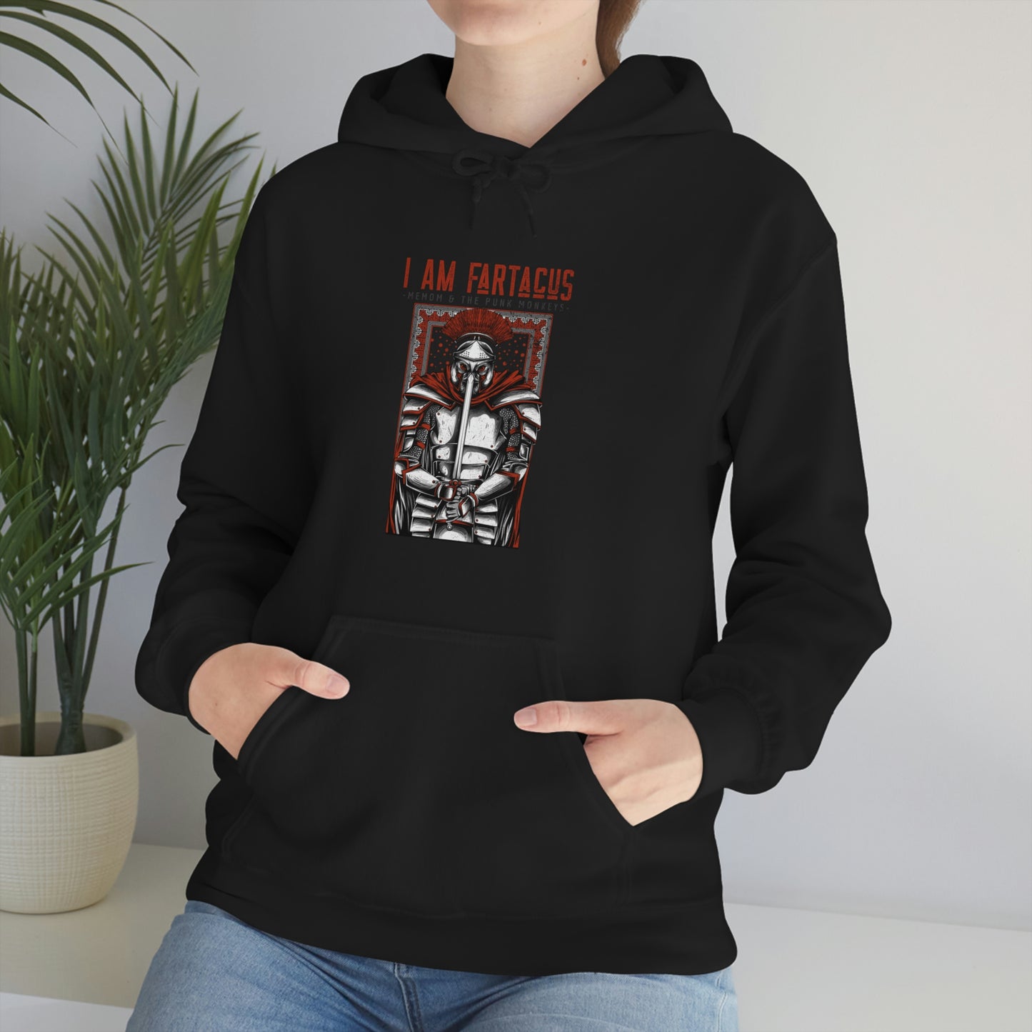 I AM FARTACUS Unisex Heavy Blend™ Hooded Sweatshirt