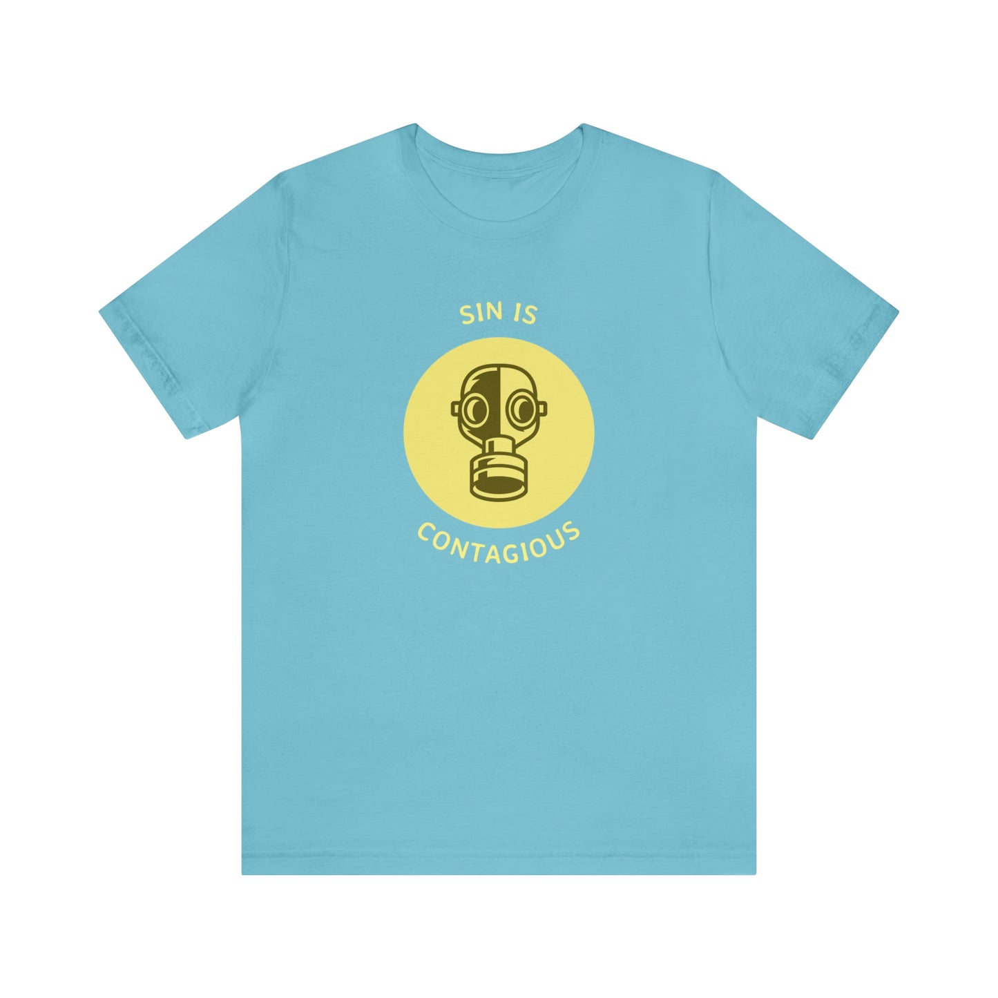 Sin is Contagious Unisex Jersey Short Sleeve Tee