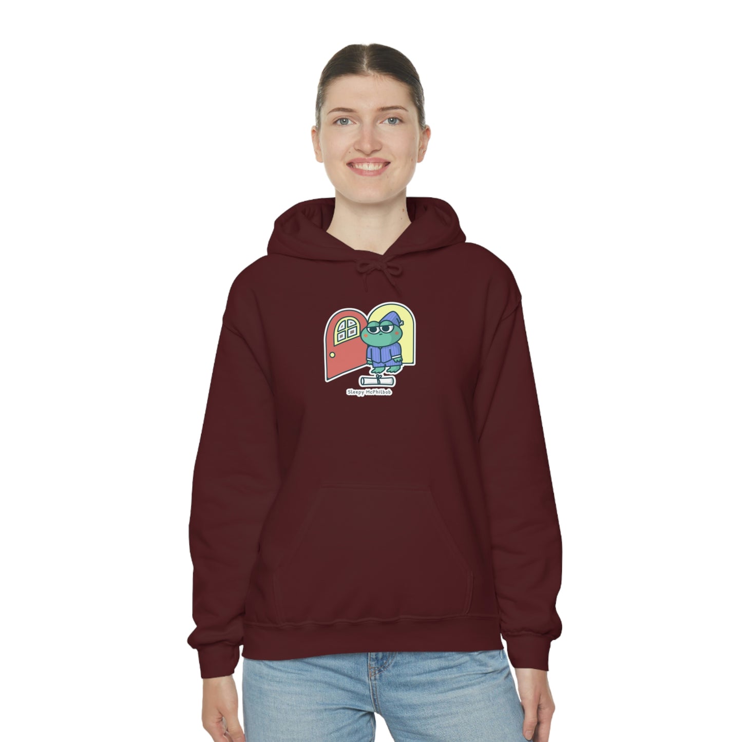 Sleepy McPhilbob Unisex Heavy Blend™ Hooded Sweatshirt