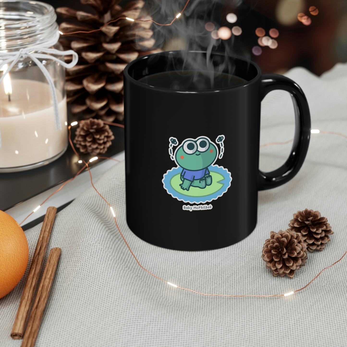 Baby McPhilbob 11oz Black Mug