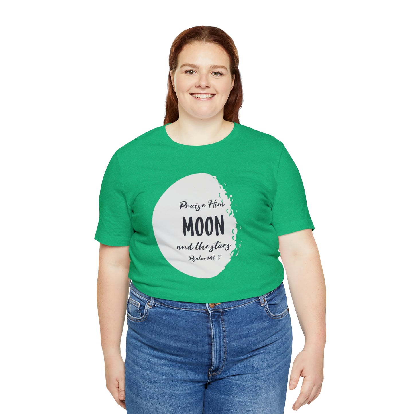 The Moon Unisex Jersey Short Sleeve Tee