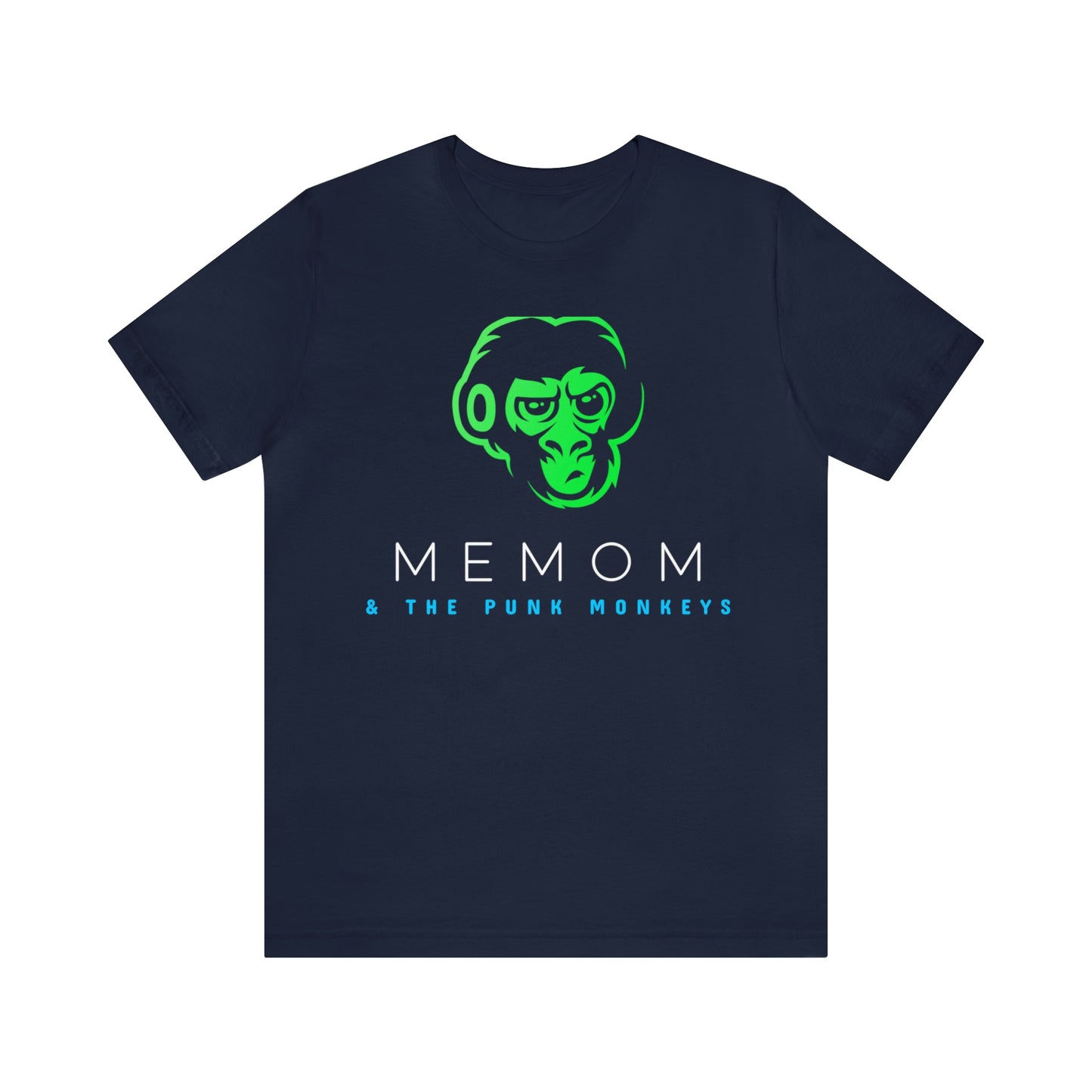 Memom and the Punk Monkeys Logo Unisex Jersey Short Sleeve Tee