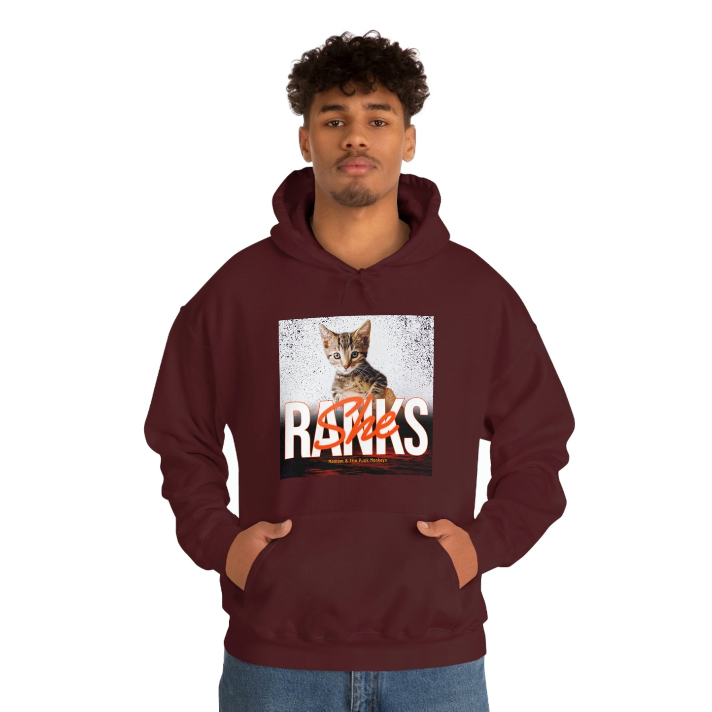 She Ranks Unisex Heavy Blend™ Hooded Sweatshirt