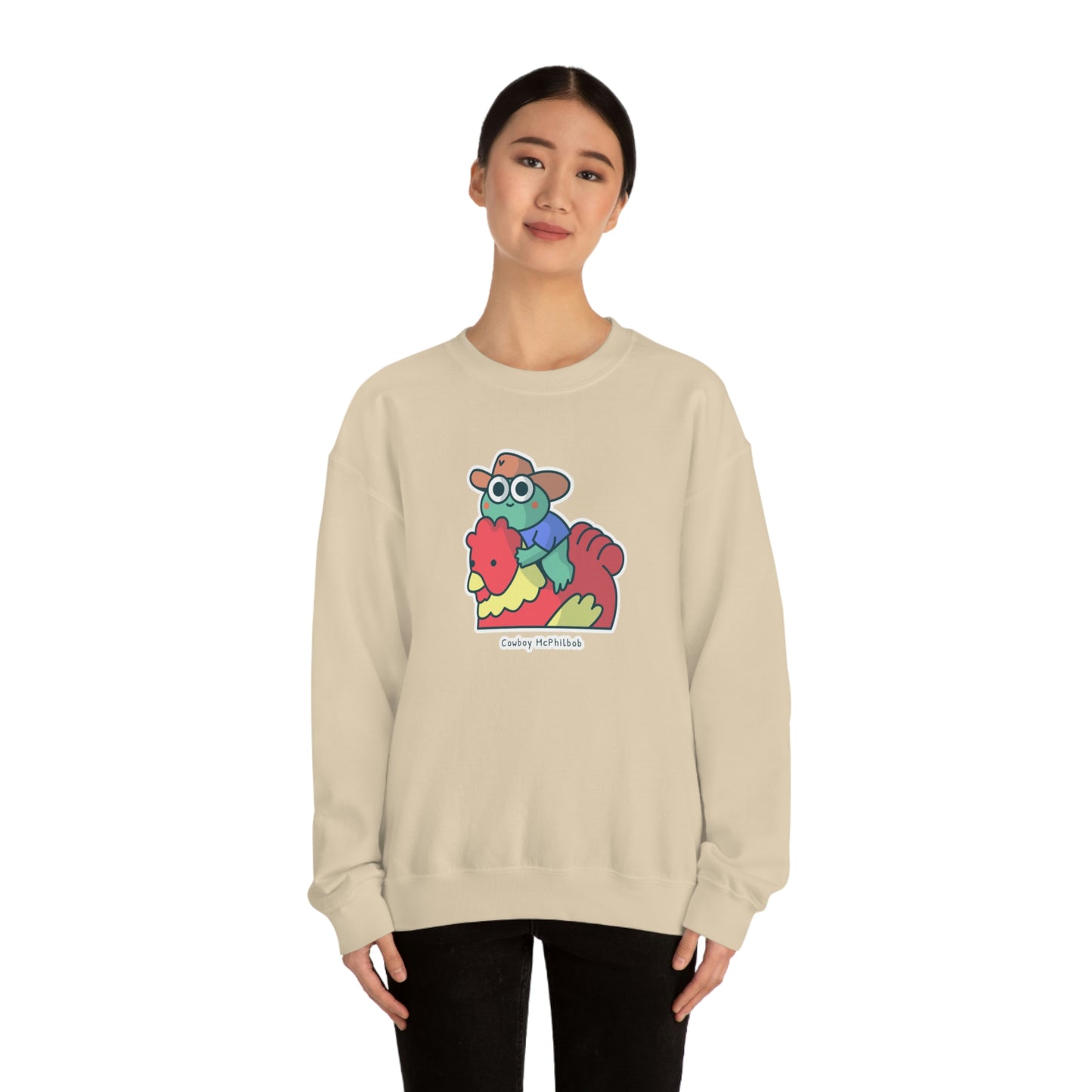 Cowboy McPhilbob Unisex Heavy Blend™ Crewneck Sweatshirt