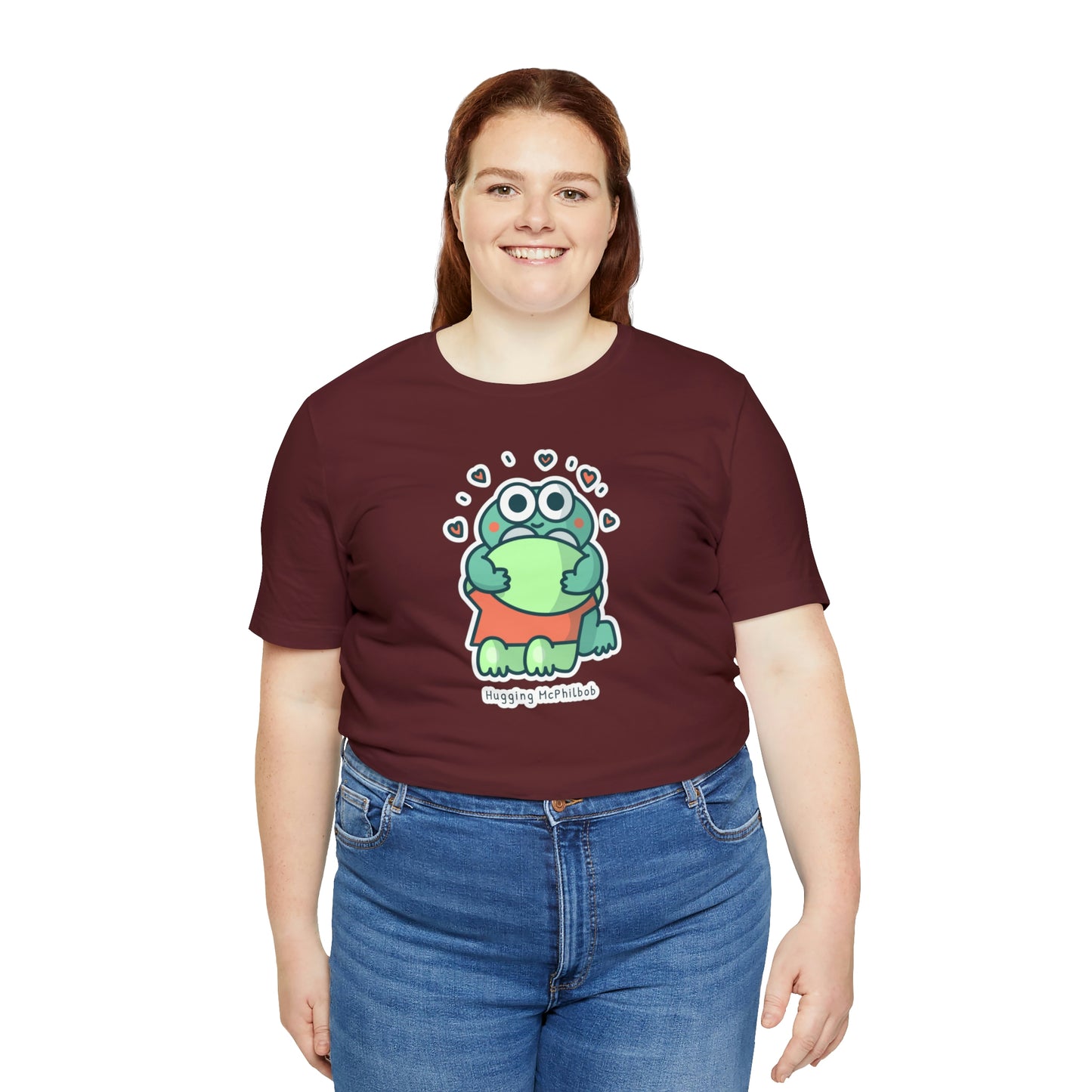 Hugging McPhilbob Unisex Jersey Short Sleeve Tee