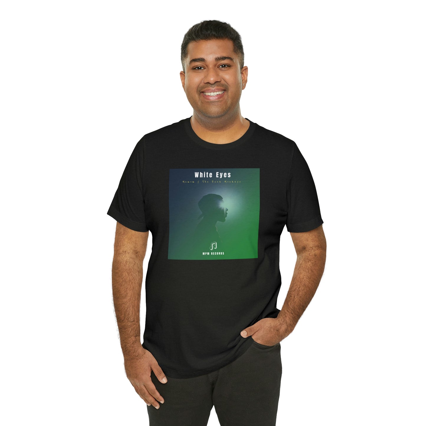 White Eyes Unisex Jersey Short Sleeve Tee