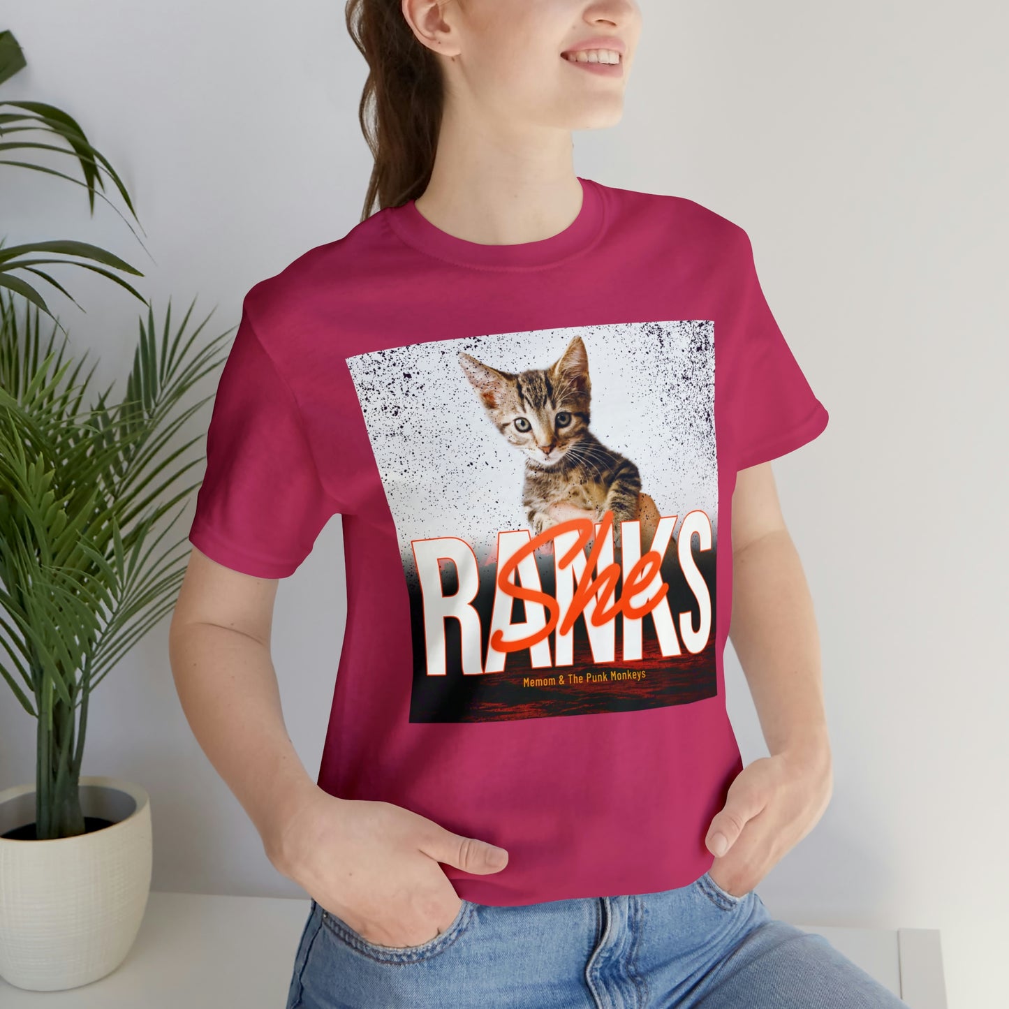 She Ranks Unisex Jersey Short Sleeve Tee