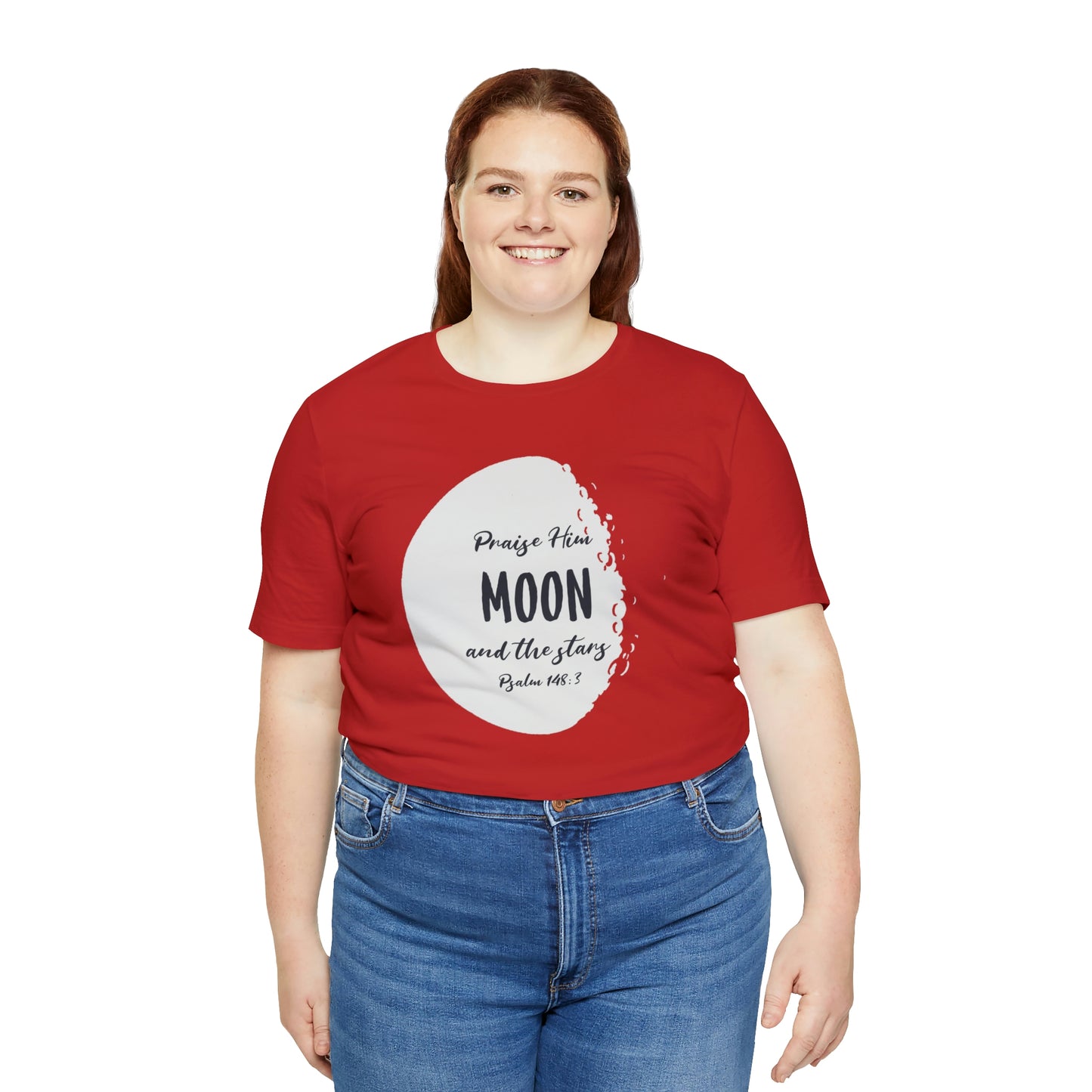 The Moon Unisex Jersey Short Sleeve Tee