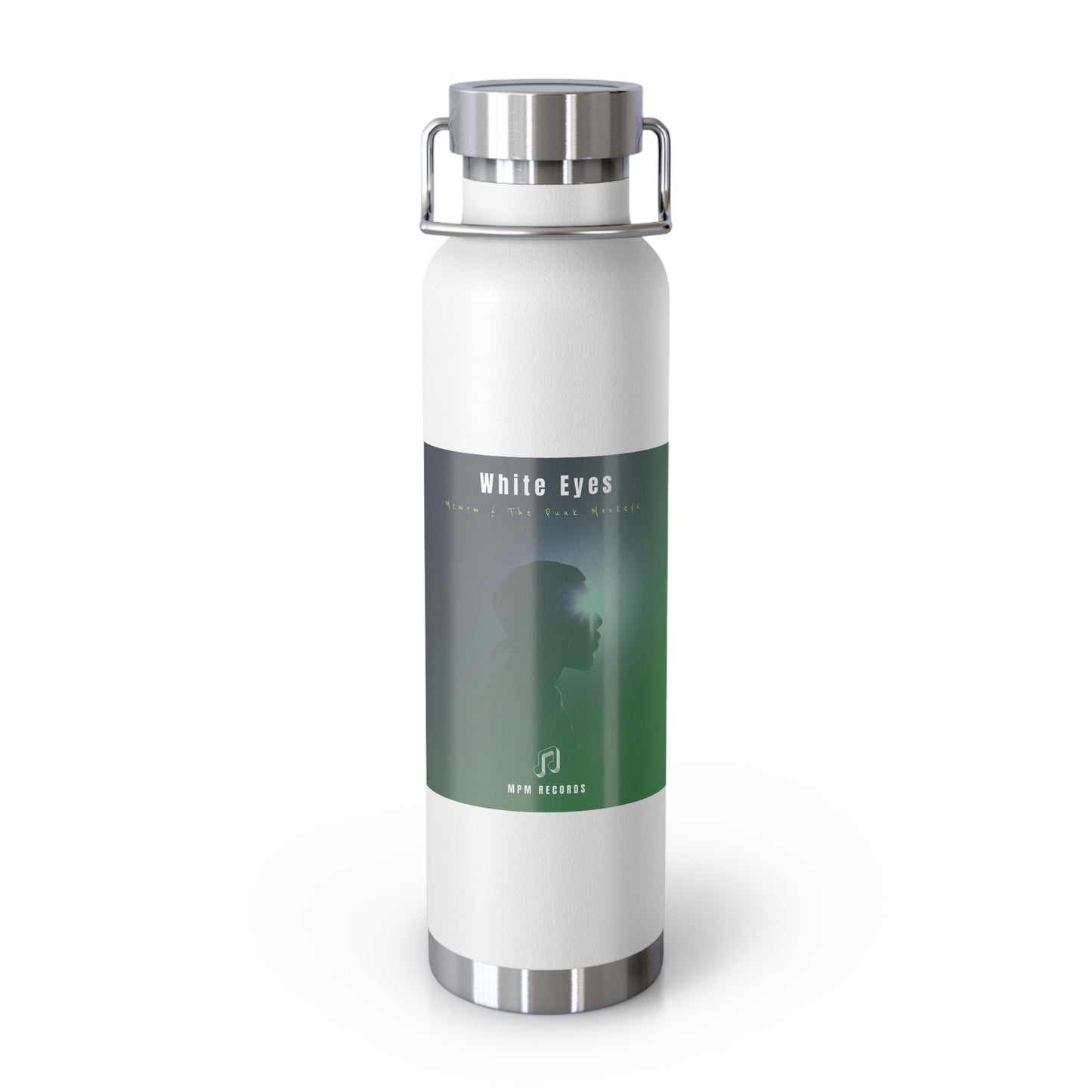 White Eyes 22oz Vacuum Insulated Bottle