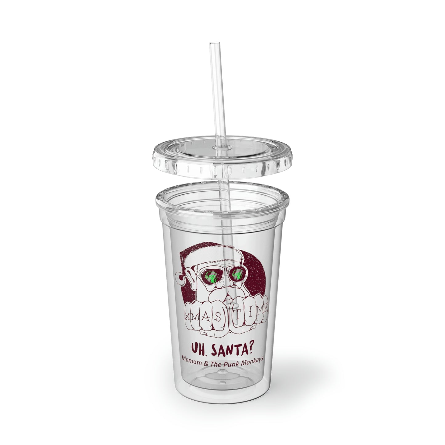 Uh, Santa Suave Acrylic Cup