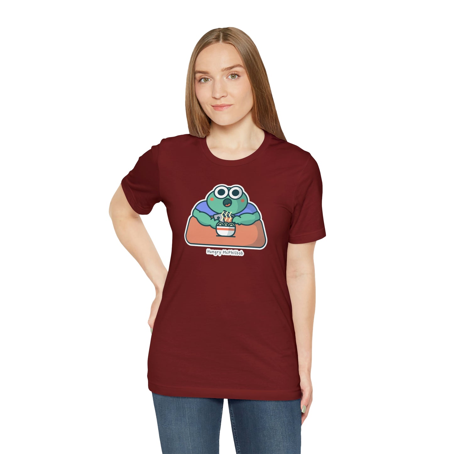 Hungry McPhilbob Unisex Jersey Short Sleeve Tee