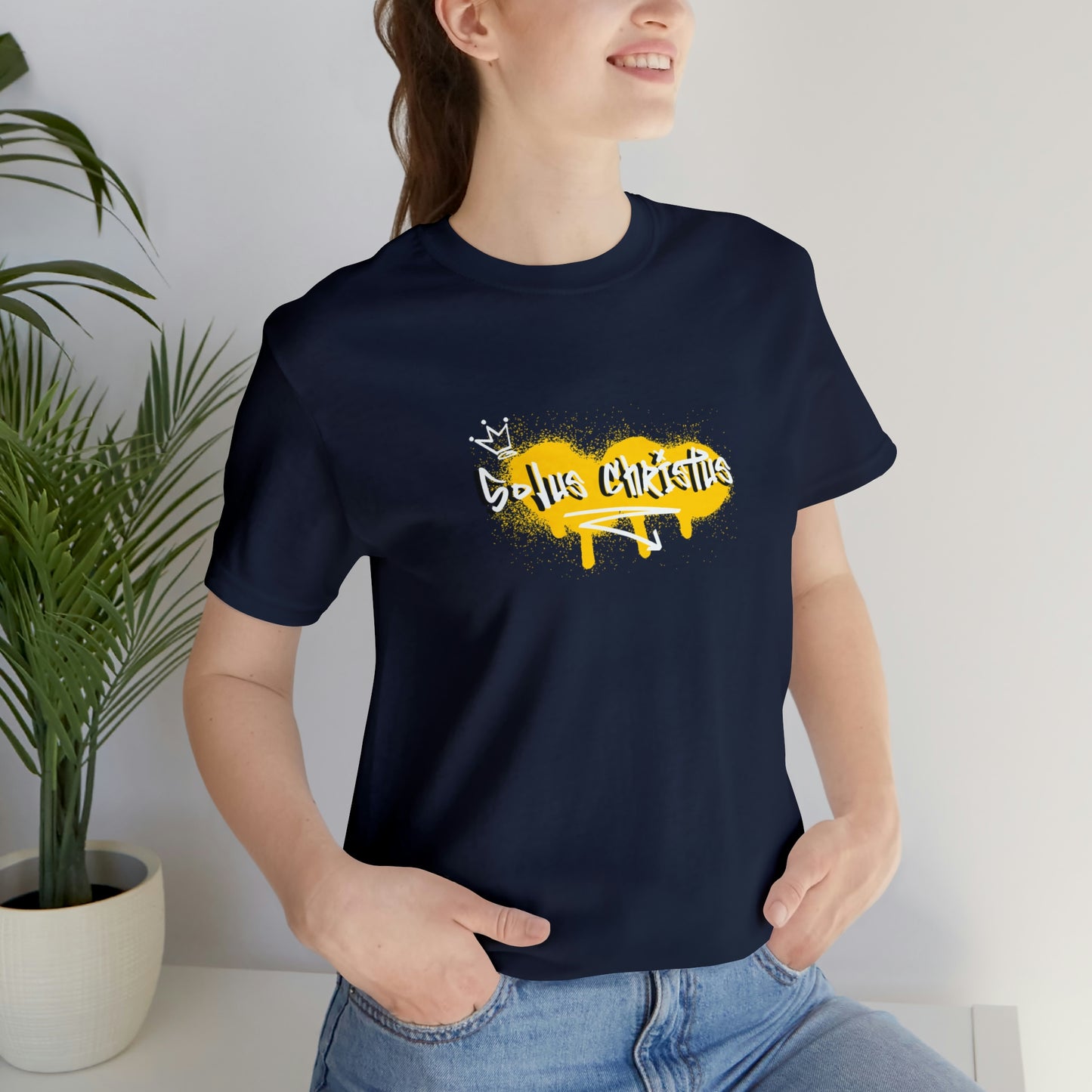 Solus Christus Unisex Jersey Short Sleeve Tee
