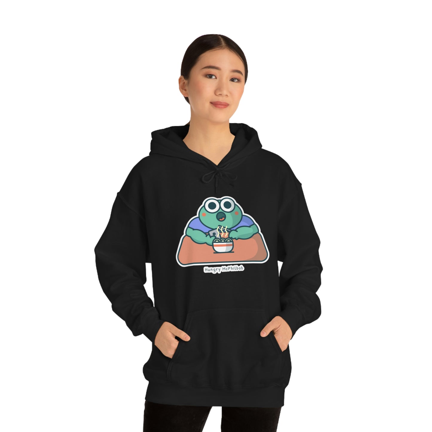 Hungry McPhilbob Unisex Heavy Blend™ Hooded Sweatshirt