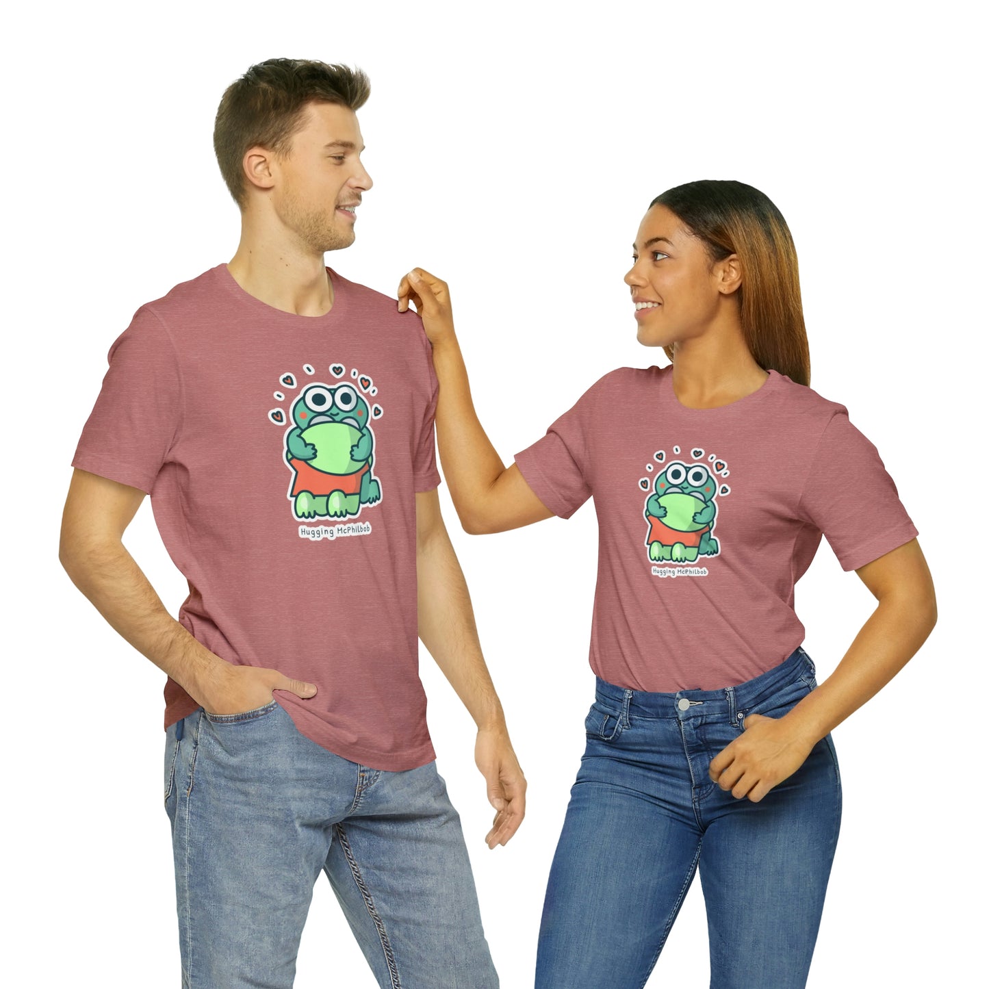 Hugging McPhilbob Unisex Jersey Short Sleeve Tee