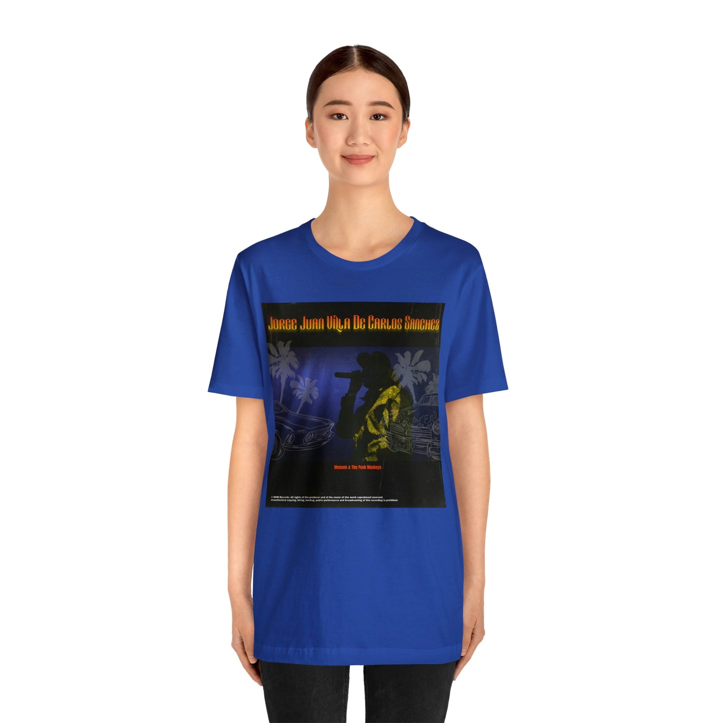 Jorge Juan Villa De Carlos Sanchez Unisex Jersey Short Sleeve Tee