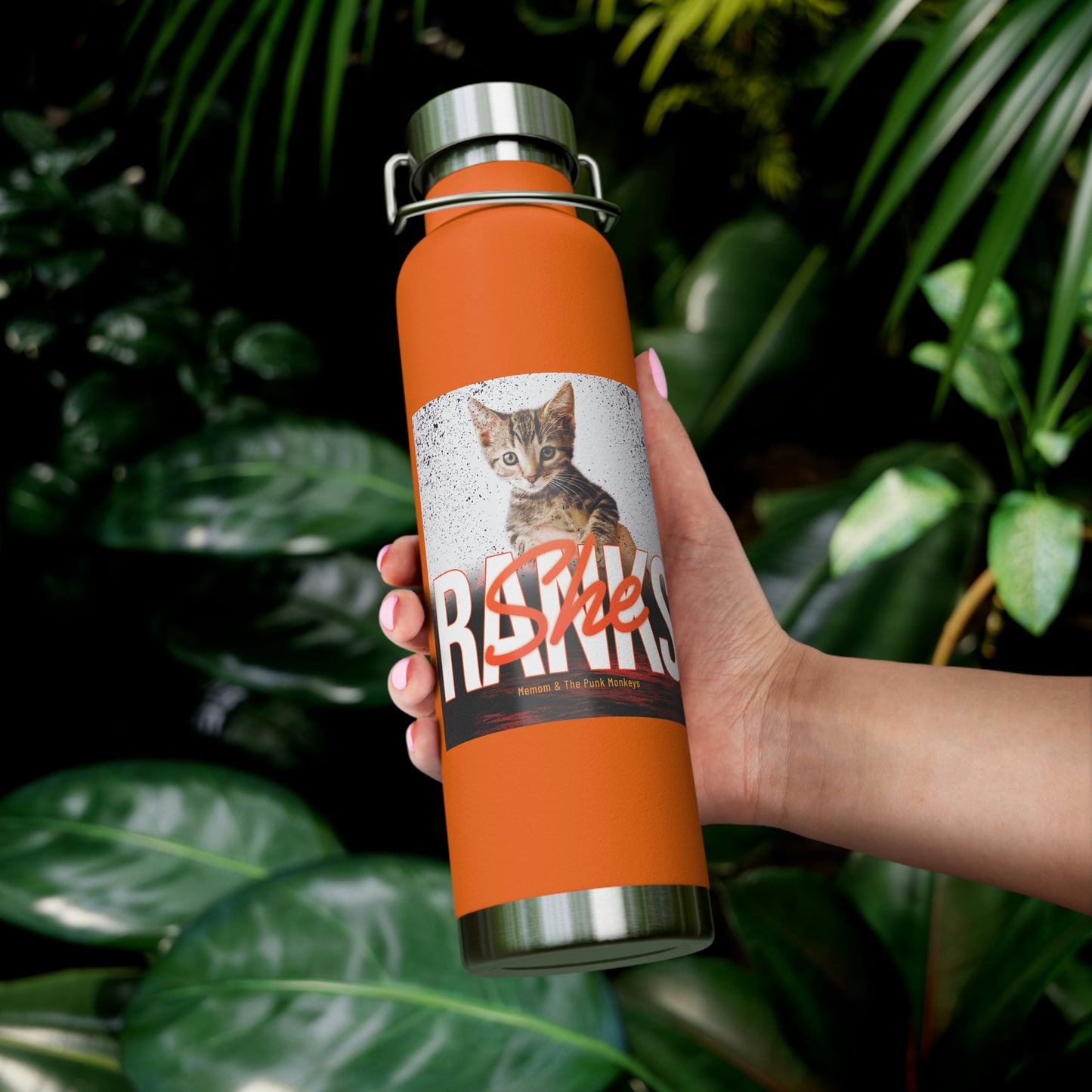 She Ranks Copper Vacuum Insulated Bottle, 22oz